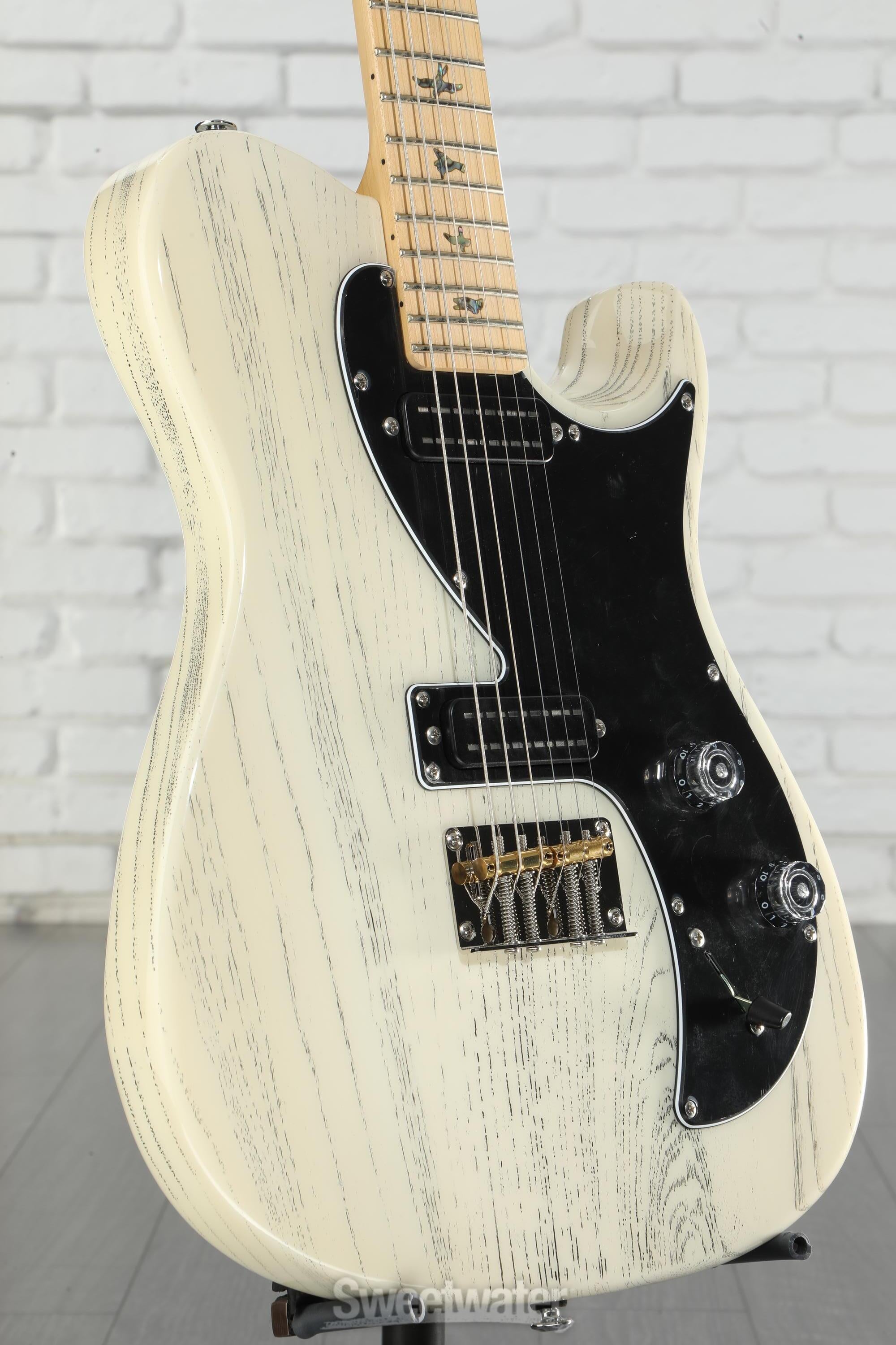 PRS SE NF 53 Electric Guitar - White Doghair | Sweetwater