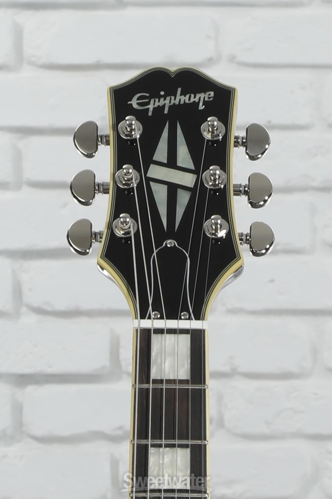 【国内正規総代理店アイテム】 Epiphone Shinichi Ubukata ES-355 Custom Bigsby Semi ギター