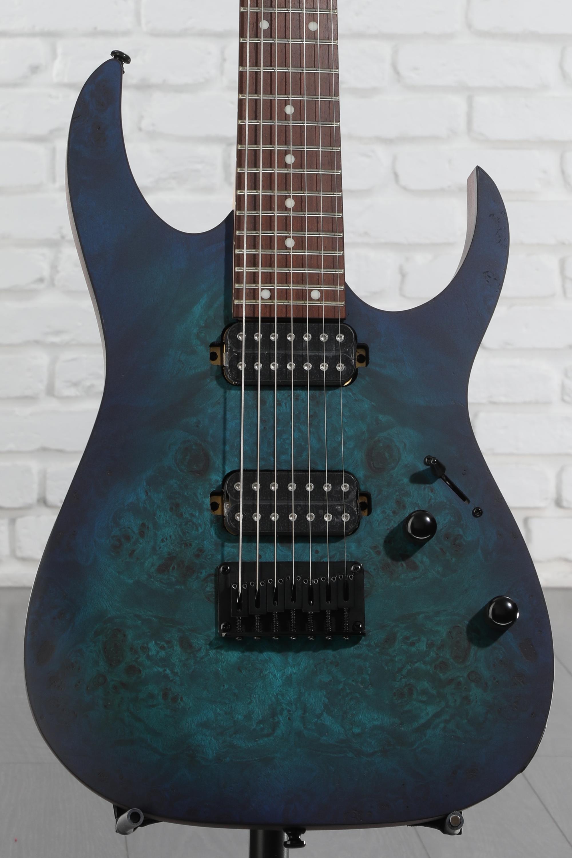 Ibanez RG7421PB Electric Guitar - Sapphire Blue Flat