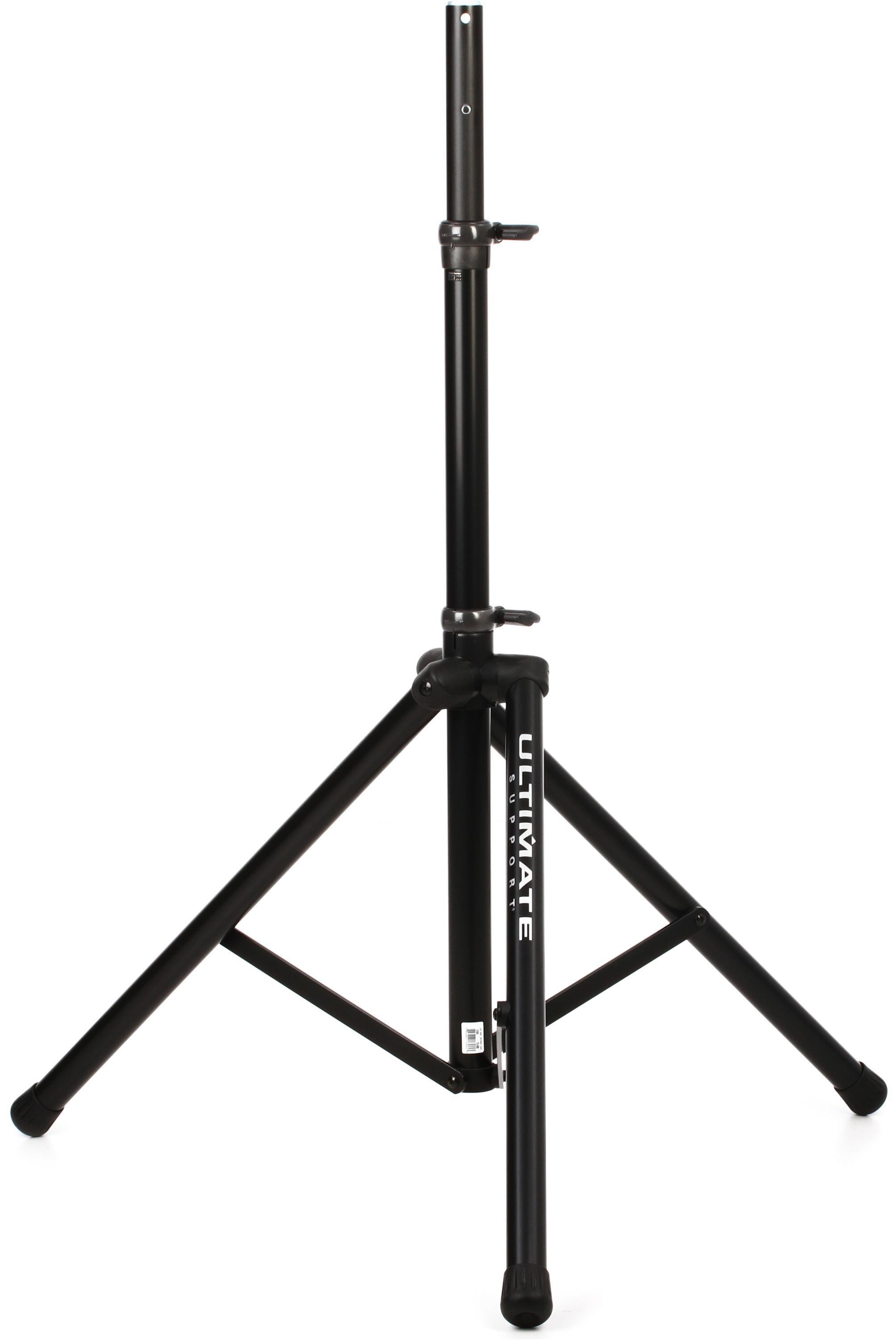 Ultimate Support TS-80B Speaker Stand - Black | Sweetwater