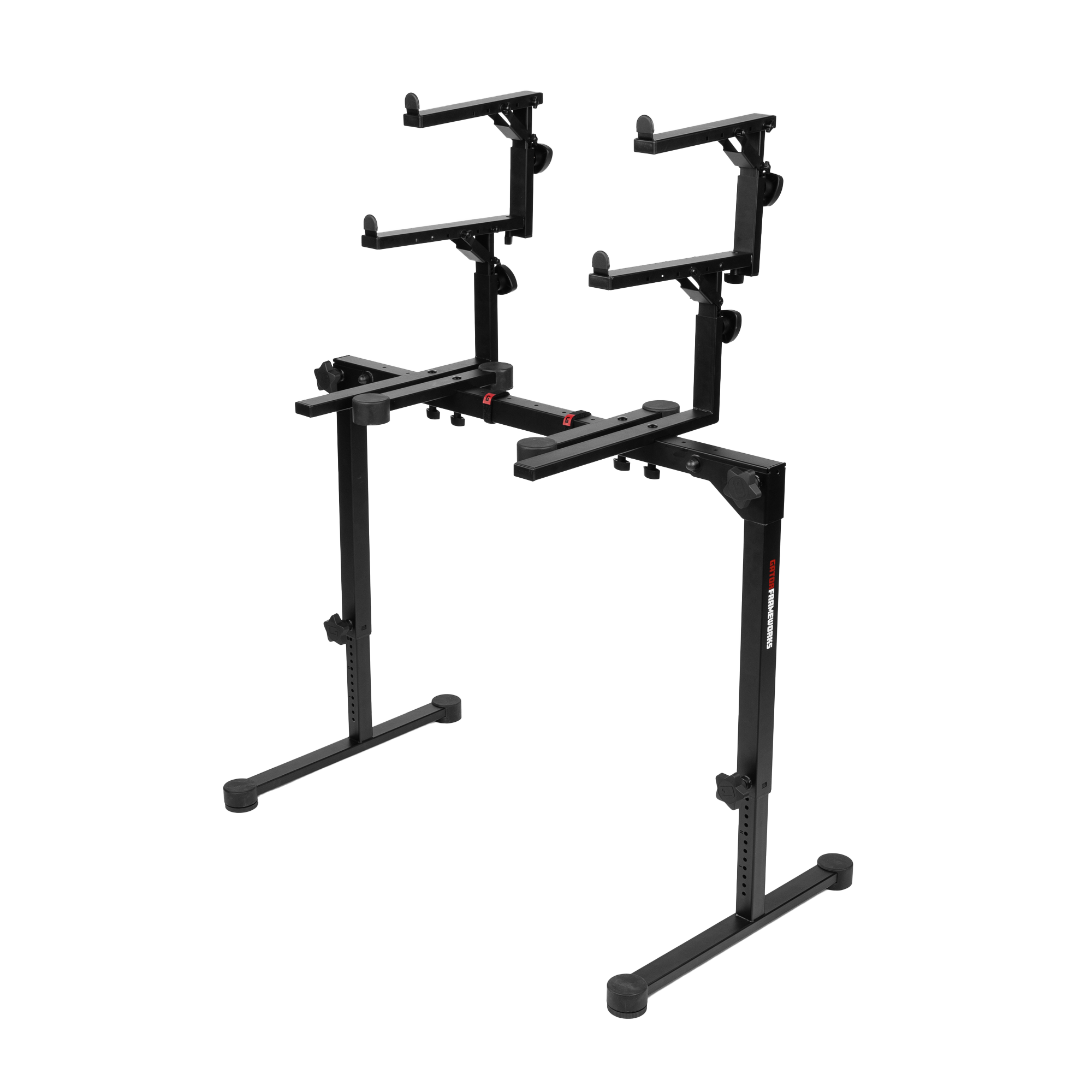 Gibraltar GKS-KT76 Key Tree 2-Tier Keyboard Stand - Chrome