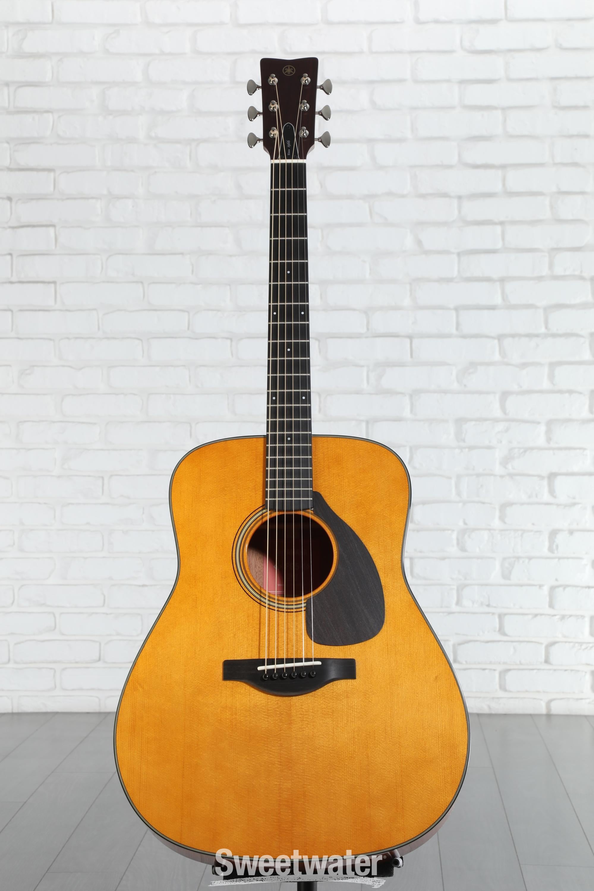 Yamaha FG5 Red Label Acoustic Guitar - Natural | Sweetwater