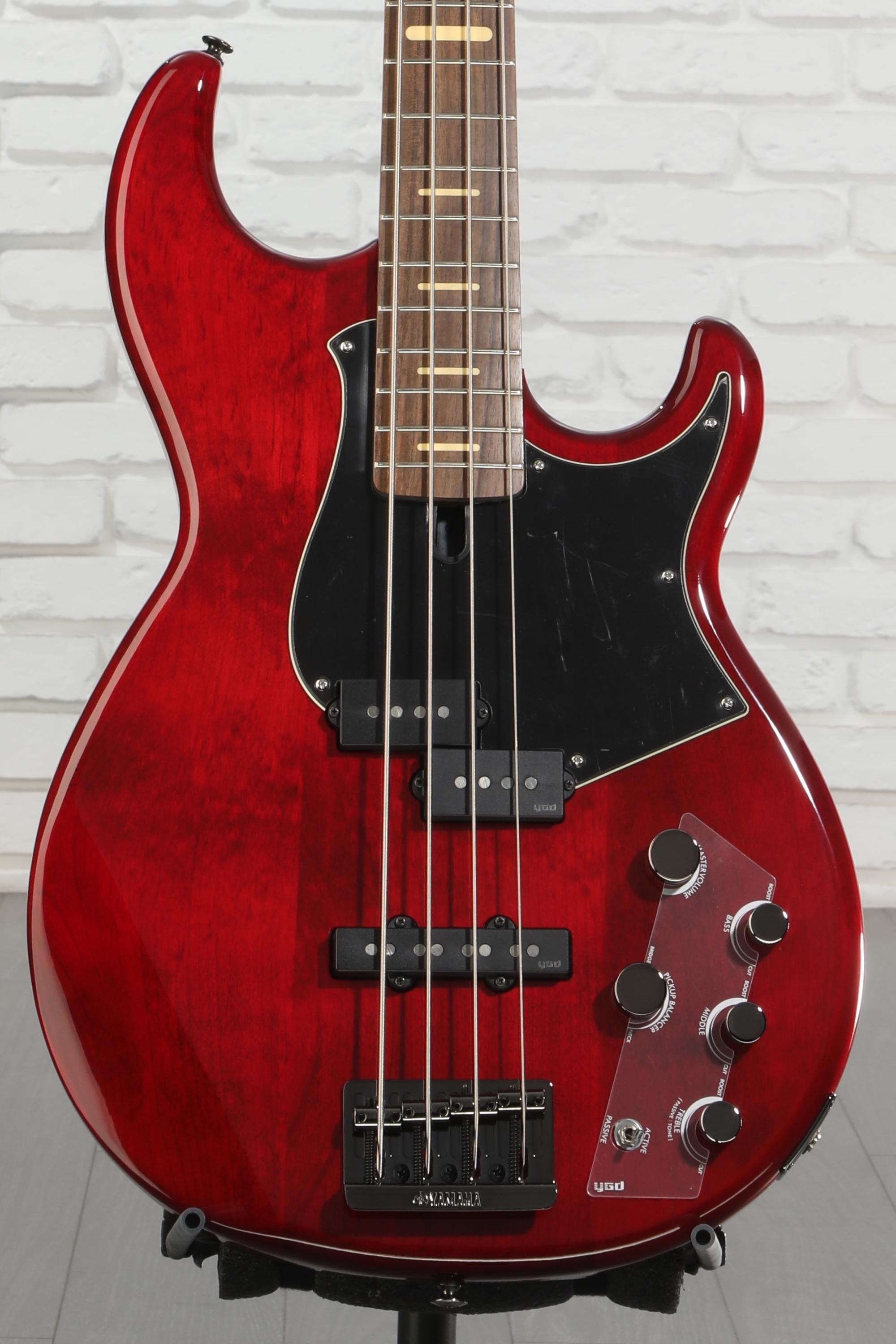 Yamaha BB734A 4-string Bass Guitar - Fired Red | Sweetwater