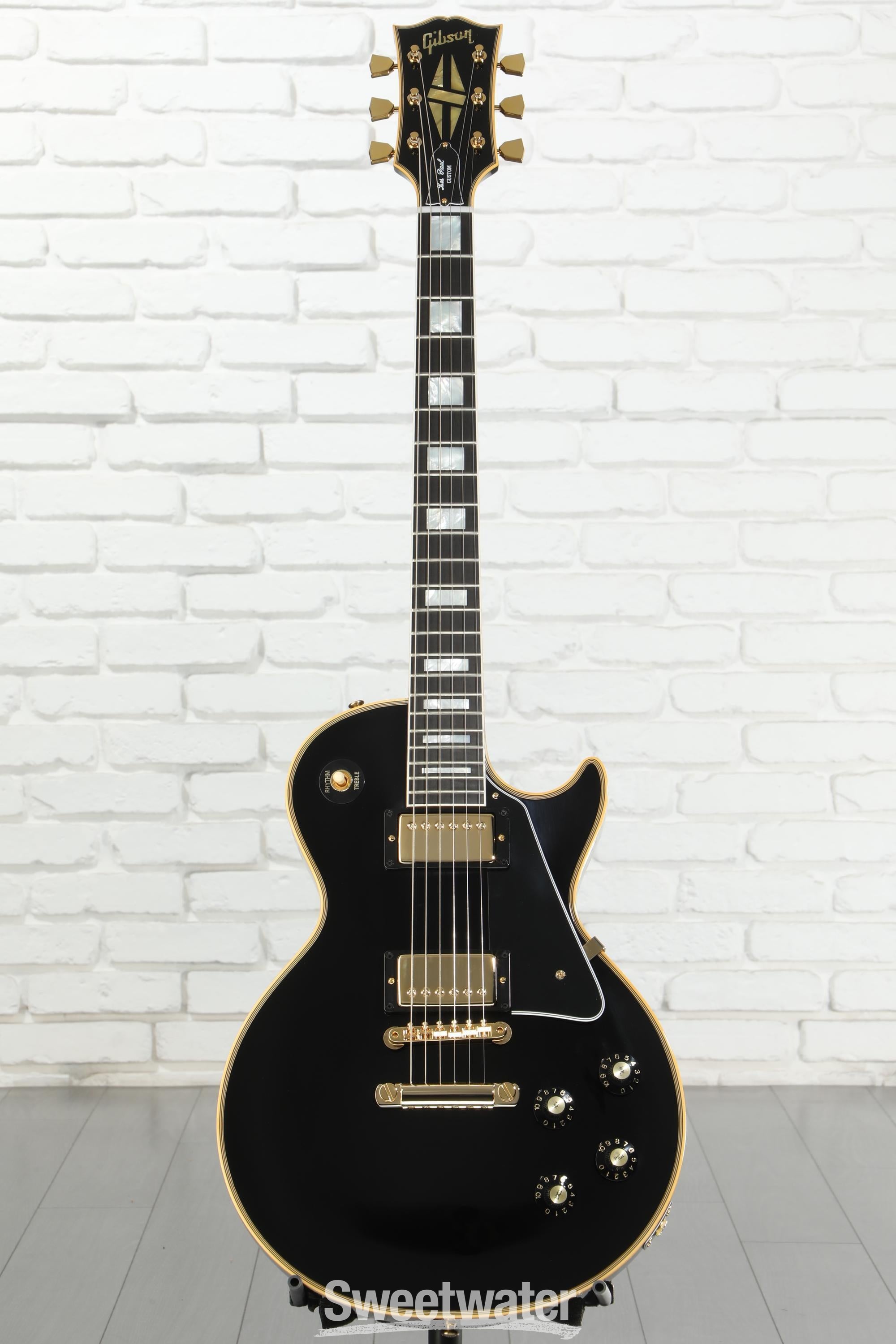 Gibson Custom 1968 Les Paul Custom Reissue Electric Guitar - Ebony