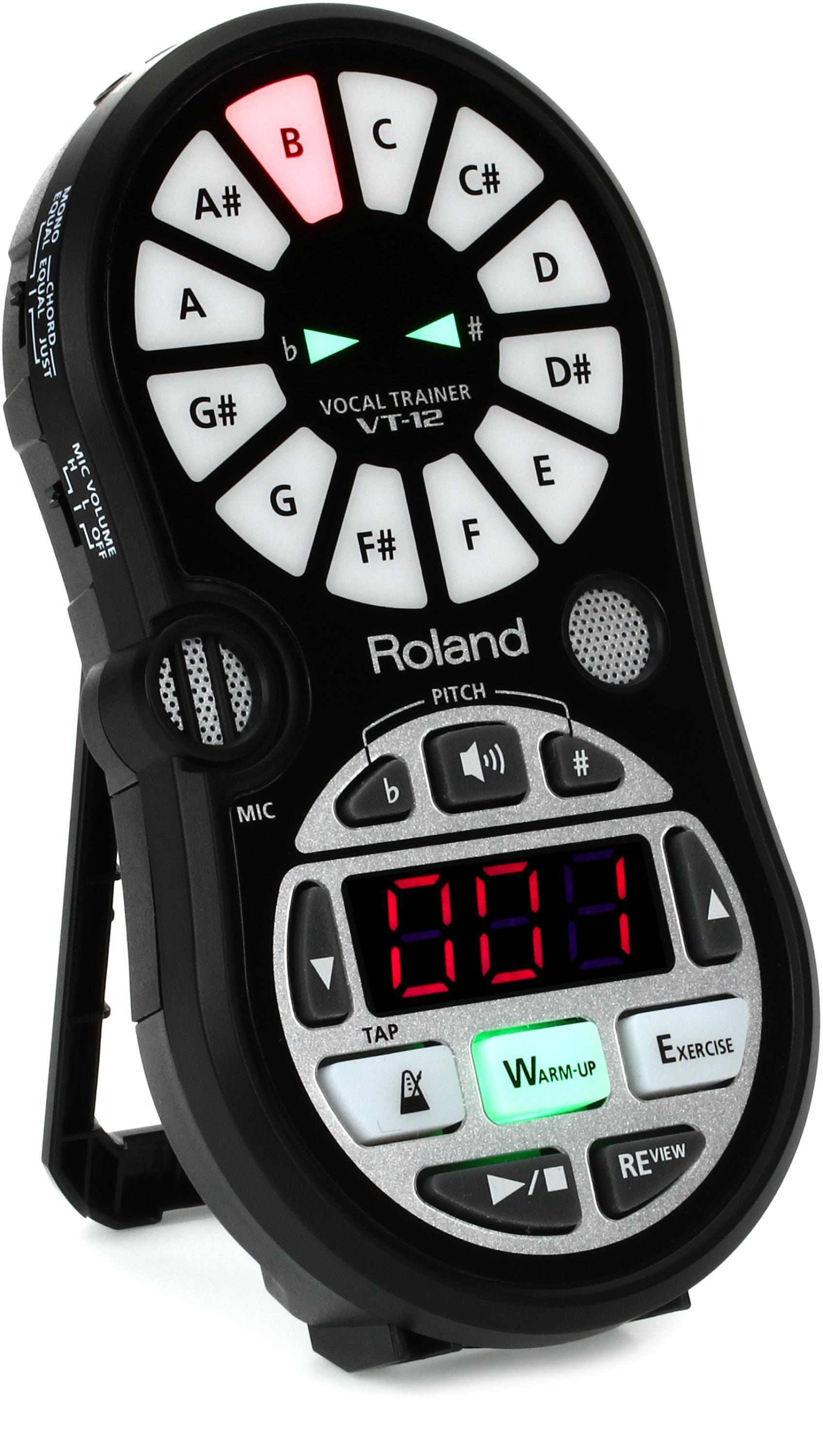 Roland VT-12 Vocal Trainer - Black | Sweetwater