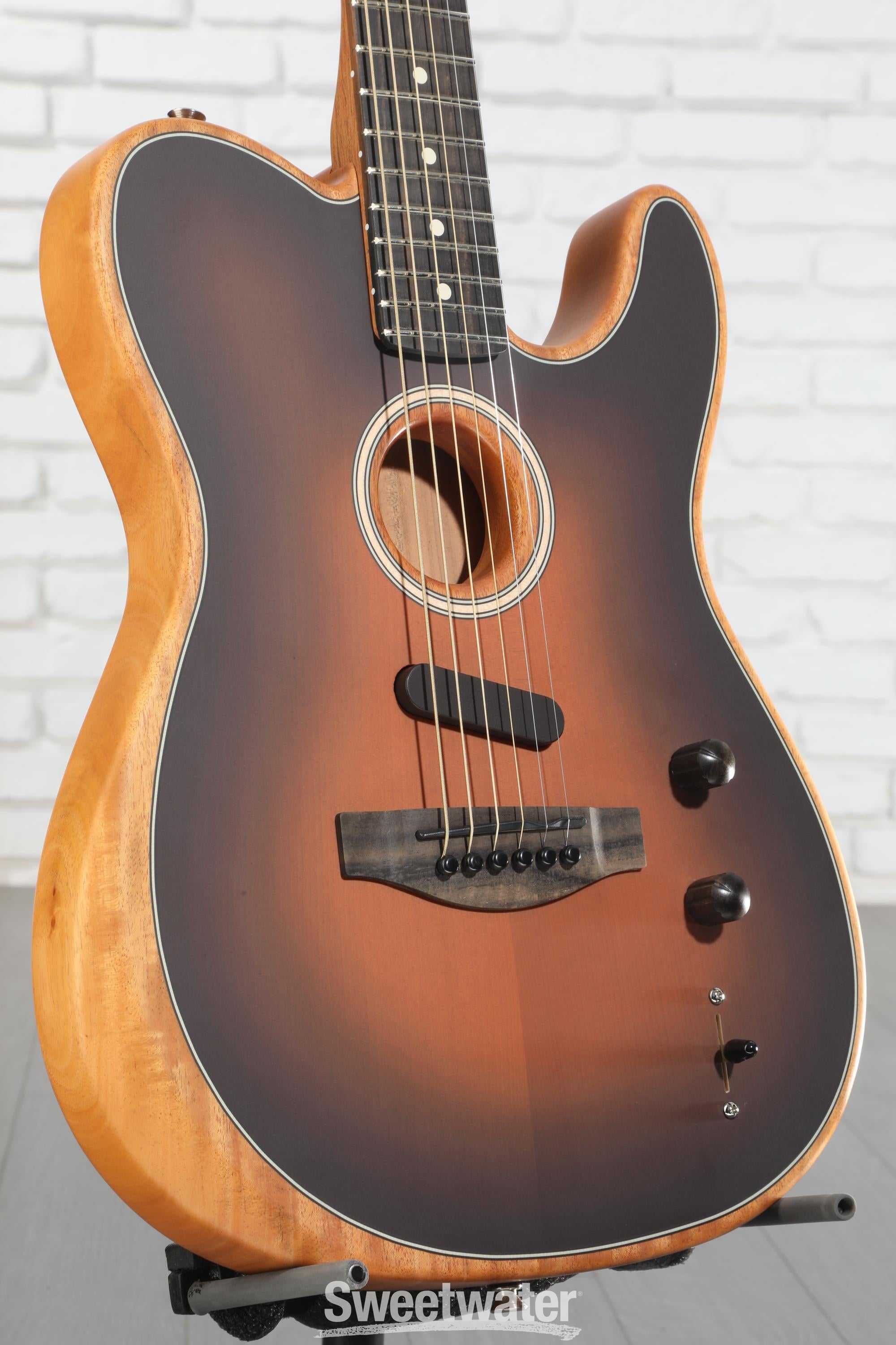 Fender American Acoustasonic Telecaster - Sunburst | Sweetwater