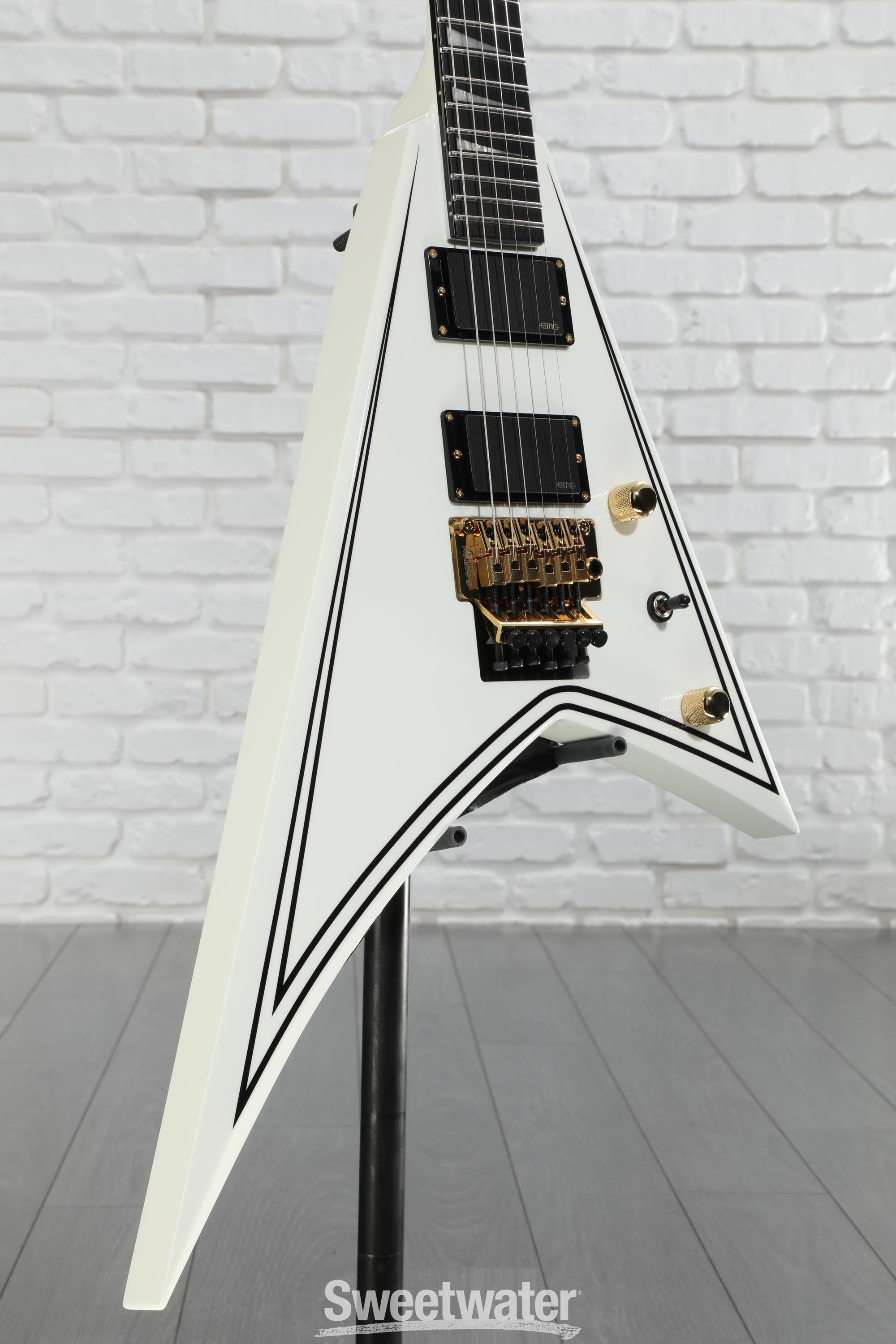 ギター Jackson RR24  white Jackson RR24 Randy Rhoads Snow White Electric Guitar with