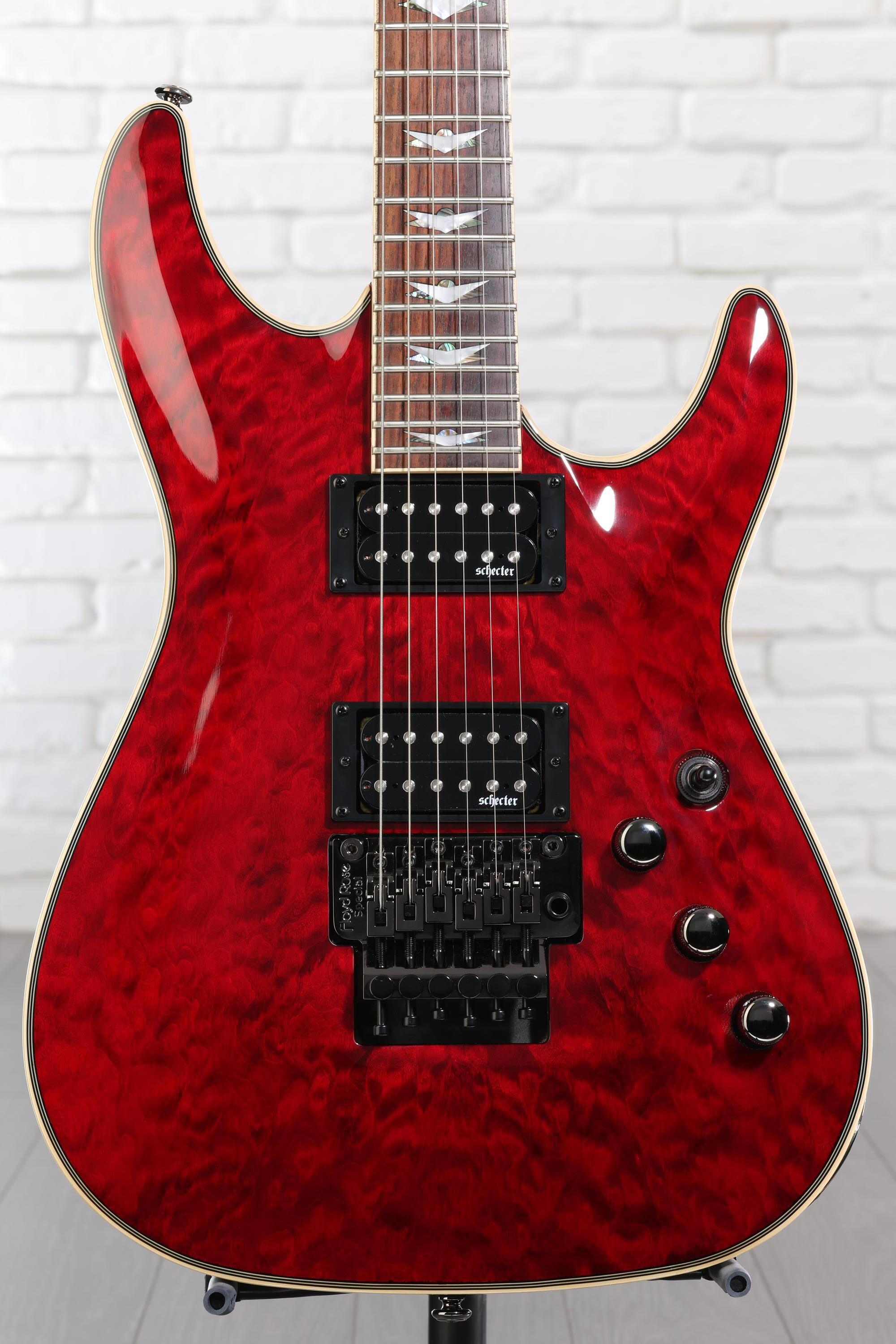 Schecter Omen Extreme-6 FR Electric Guitar - Black Cherry | Sweetwater
