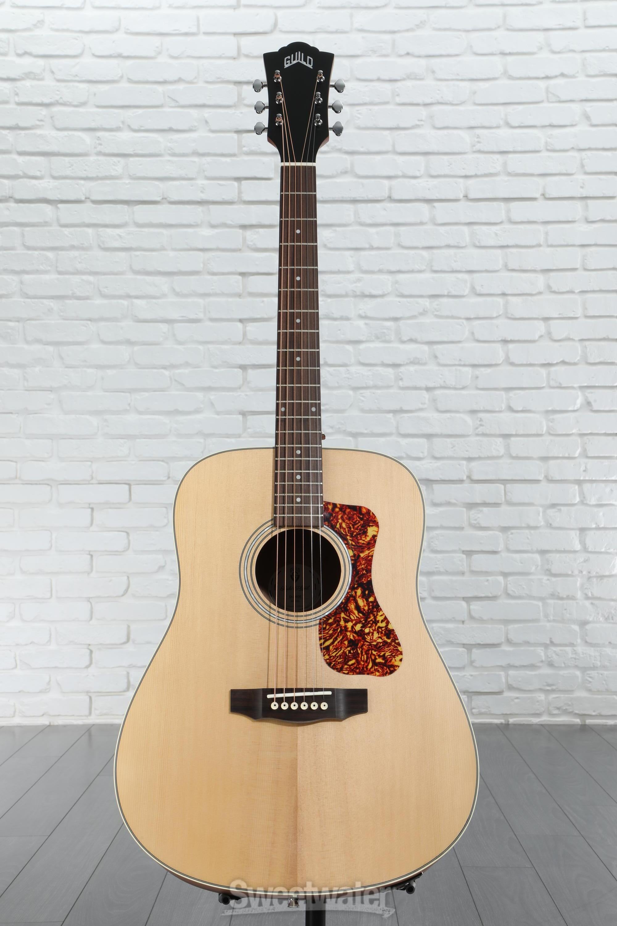 Guild D-240E Acoustic-Electric Guitar - Natural | Sweetwater