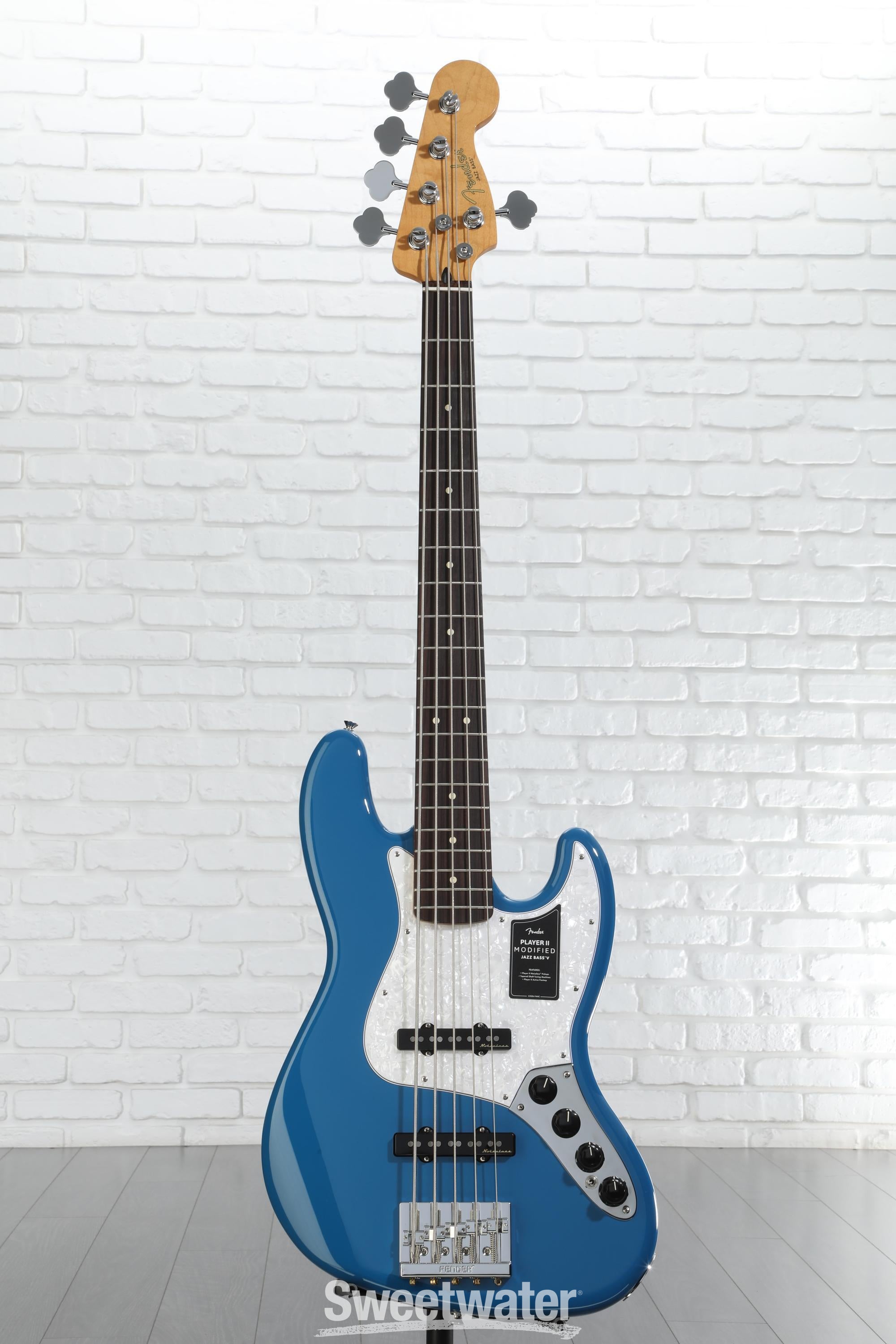 Fender Player II MOD Active Jazz Bass 5弦 Fender Player II Modified Active Jazz Bass V - Electric Blue