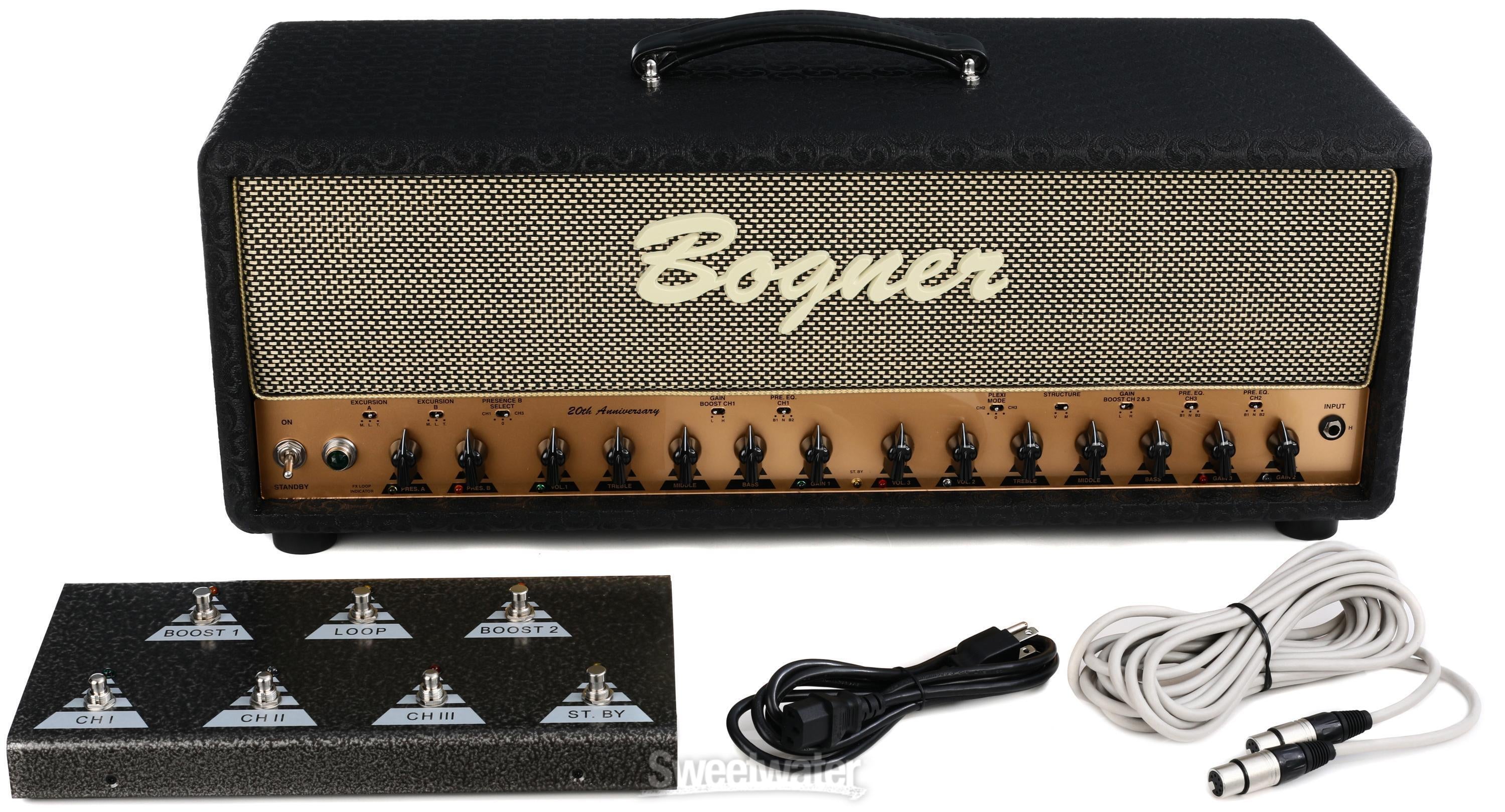 Bogner Ecstasy 20th Anniversary 100-watt Tube Head with 6L6's