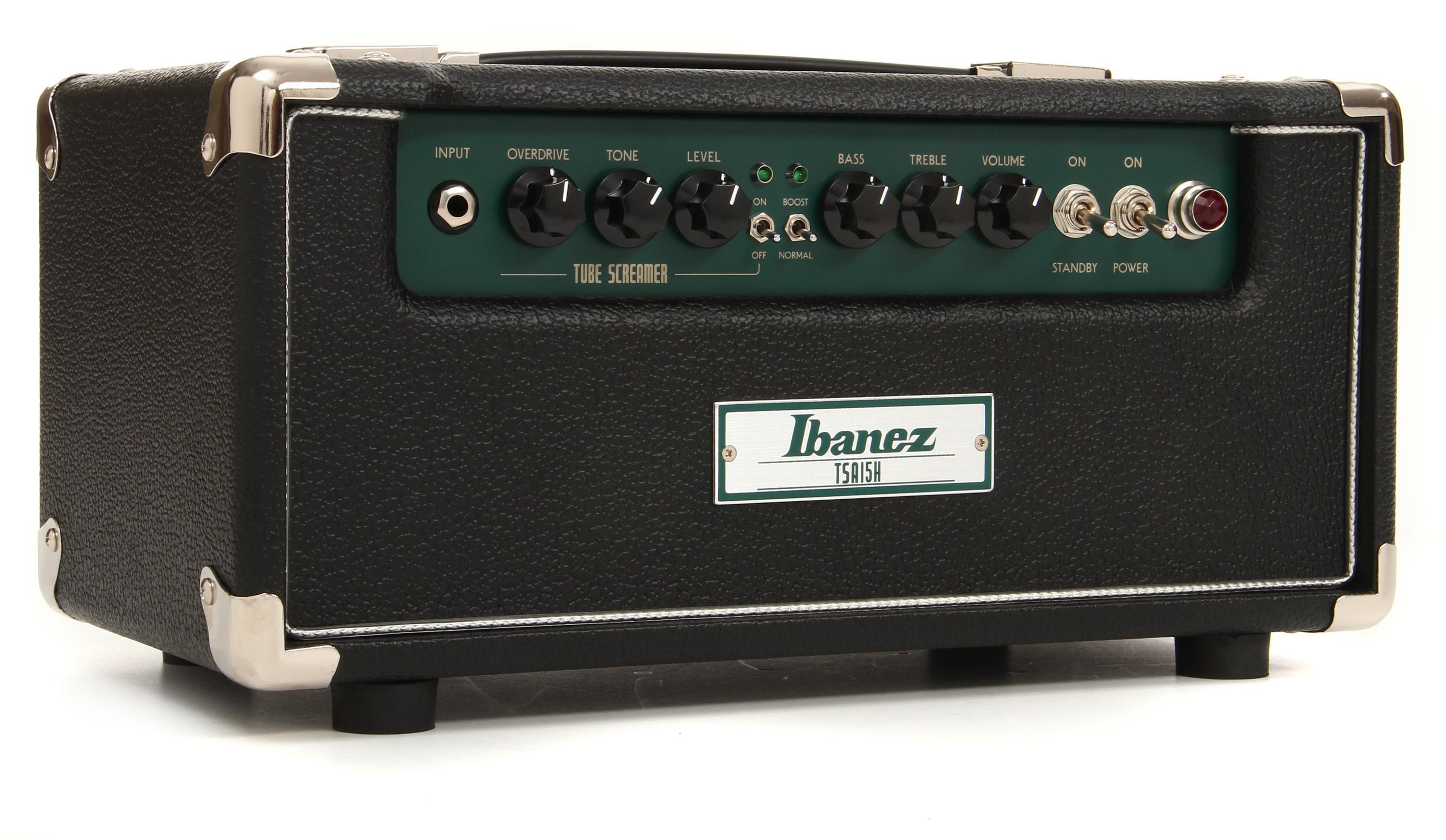 Ibanez TSA15H 15-watt Tube Head - Black | Sweetwater