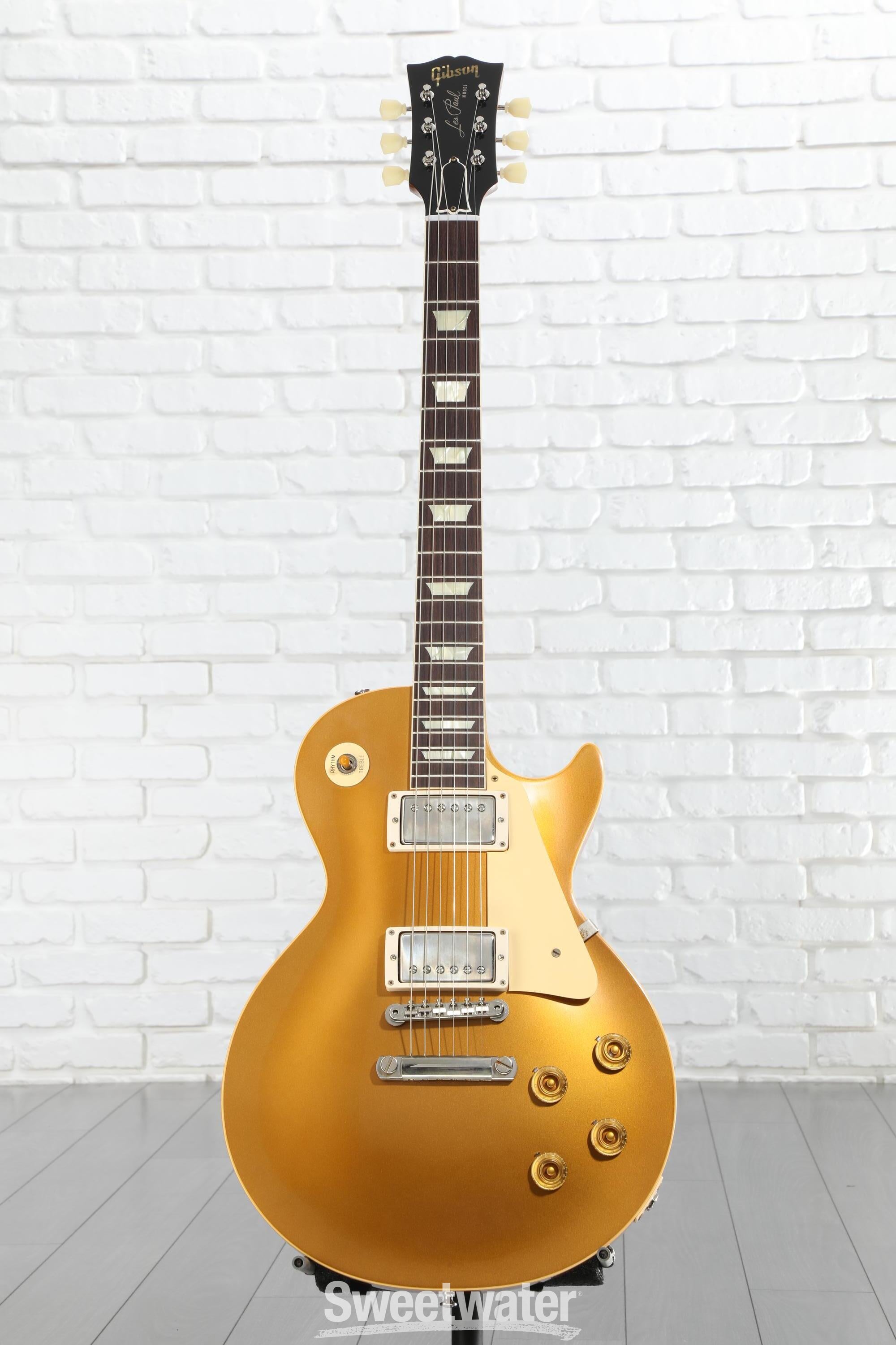 ギター Gibson custom shop 1957 Les Paul Reissue Platinum Gibson Custom Murphy Lab 1957 Les Paul Custom Reissue 3