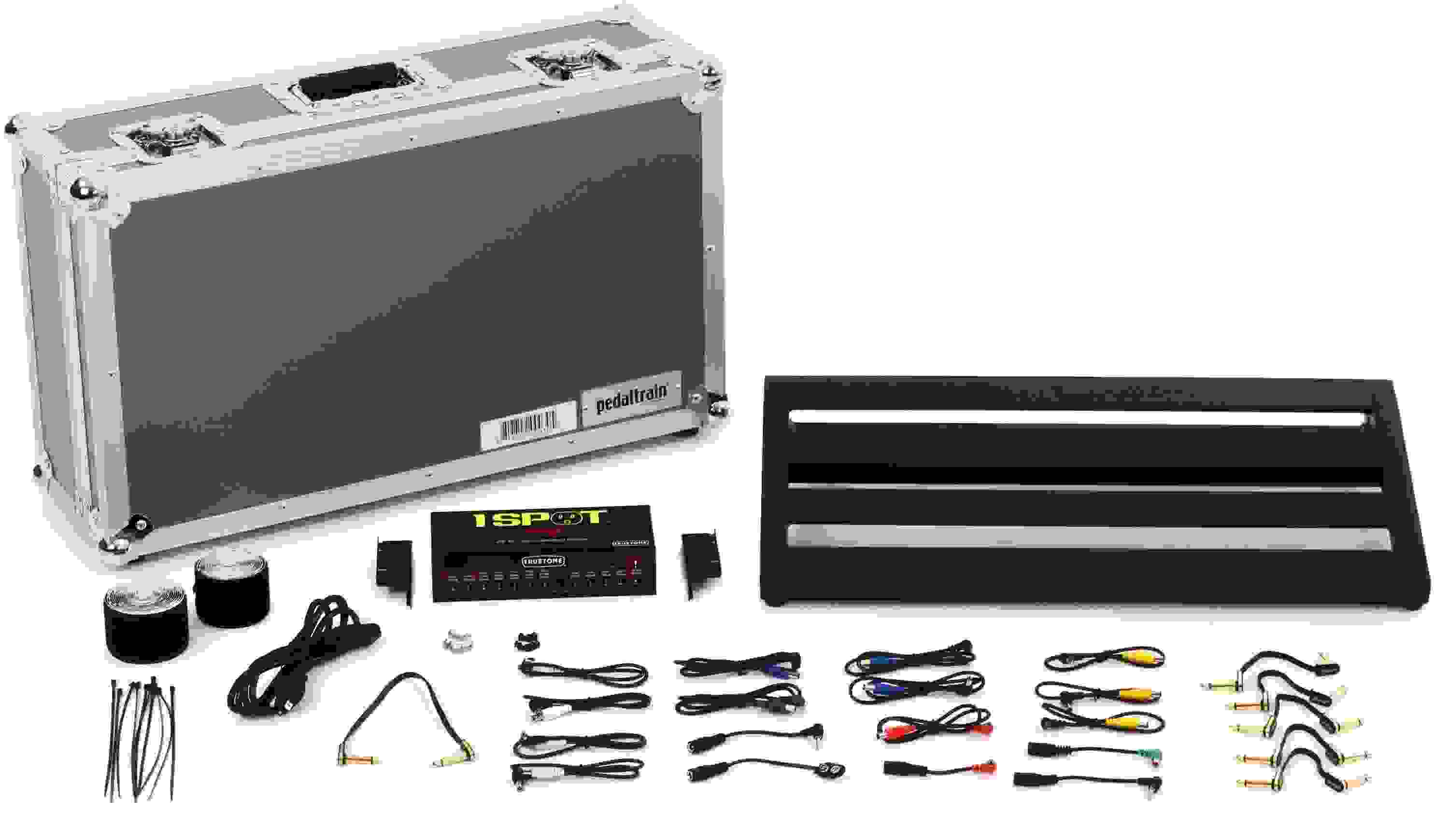 Pedaltrain Performance Touring Pedalboard Kit with Truetone Power & EBS