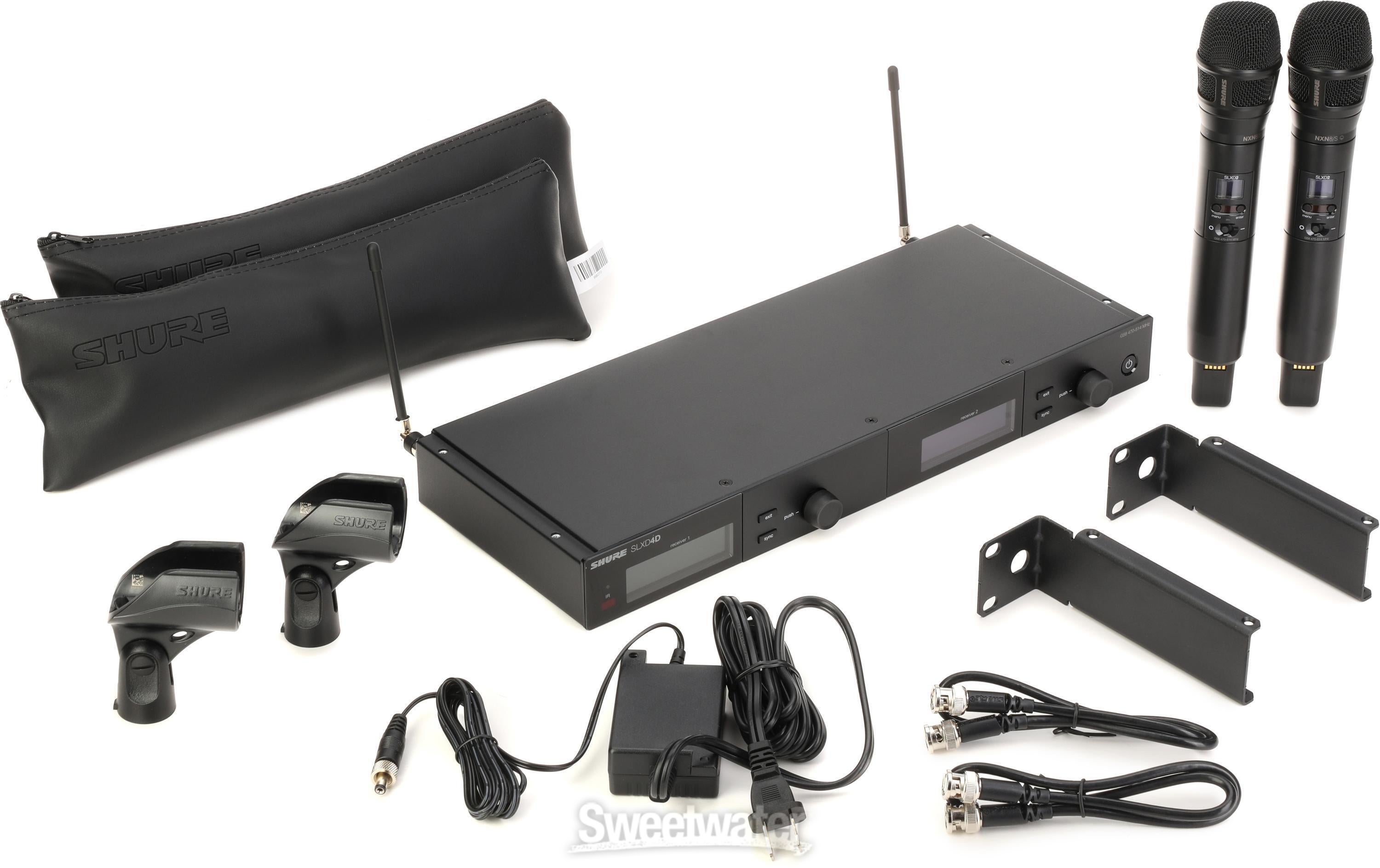 Shure SLX-D/Nexadyne Digital Wireless Microphone System | Sweetwater