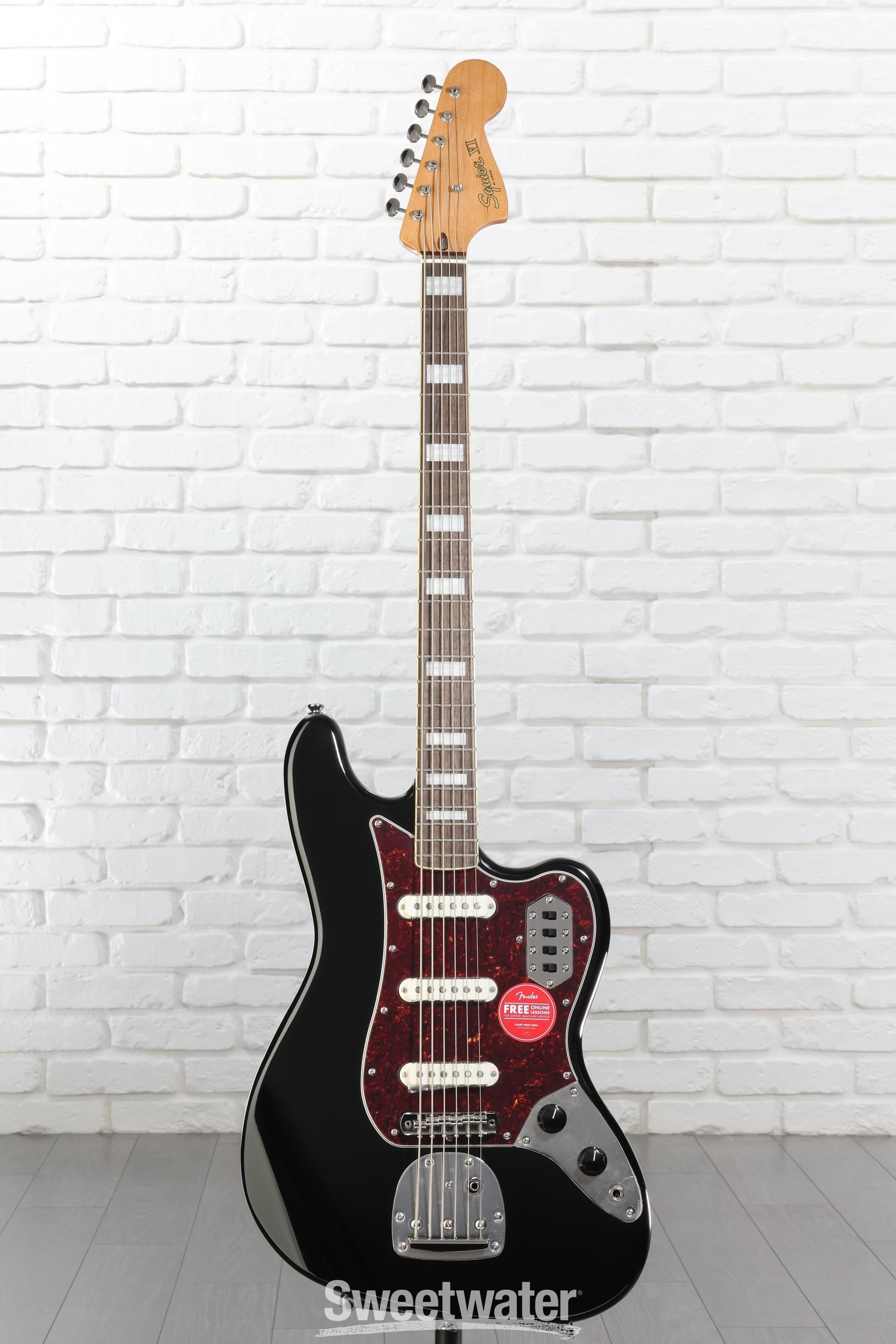 eroppi1960　Classic Vibe Bass VI Black Squier FSR Classic Vibe Bass VI Black – Chicago Music Exchange