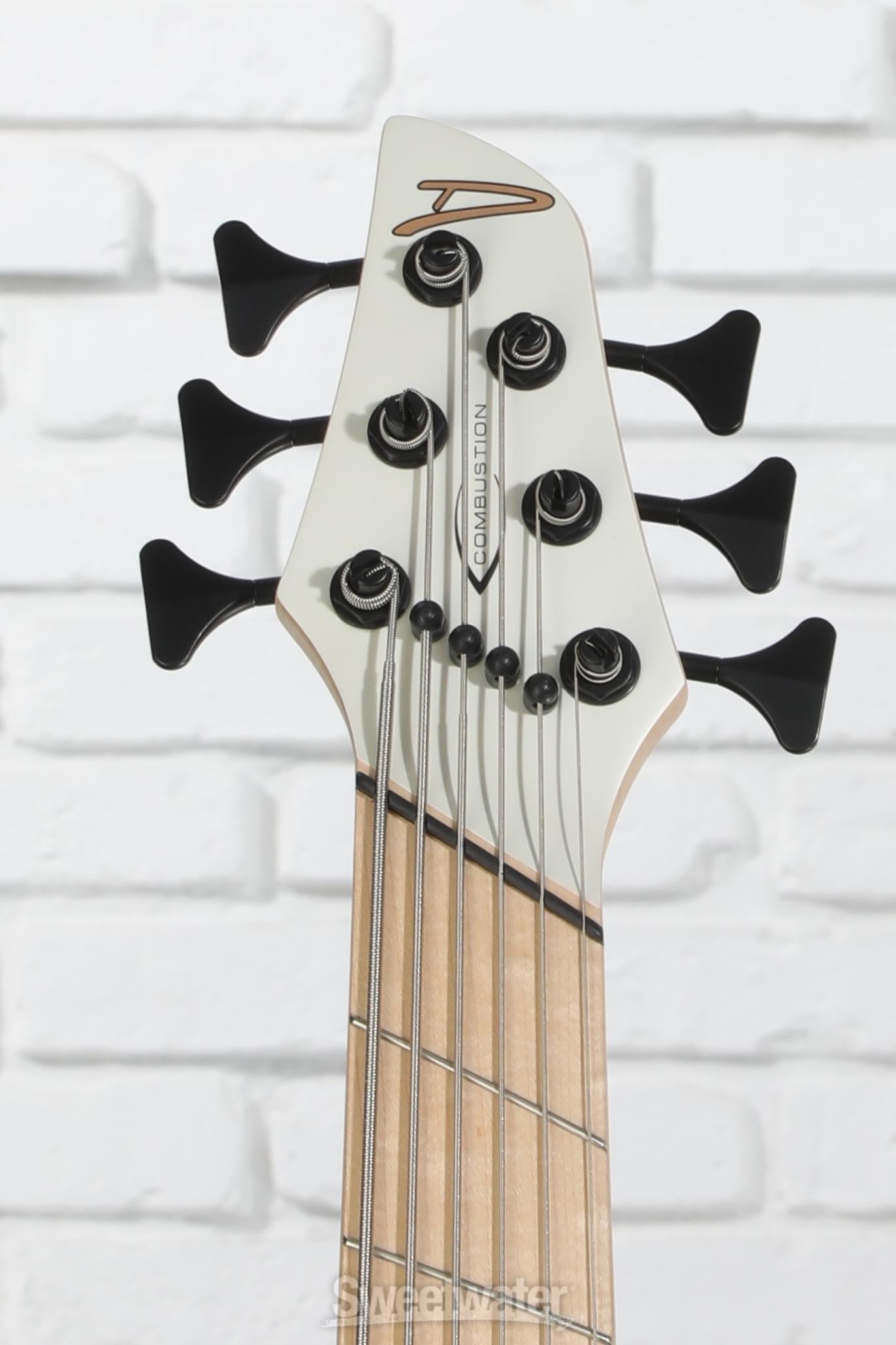 Dingwall Guitars NG3 Adam "Nolly" Getgood Signature 6-string Electric Bass Guitar - Matte Ducati White