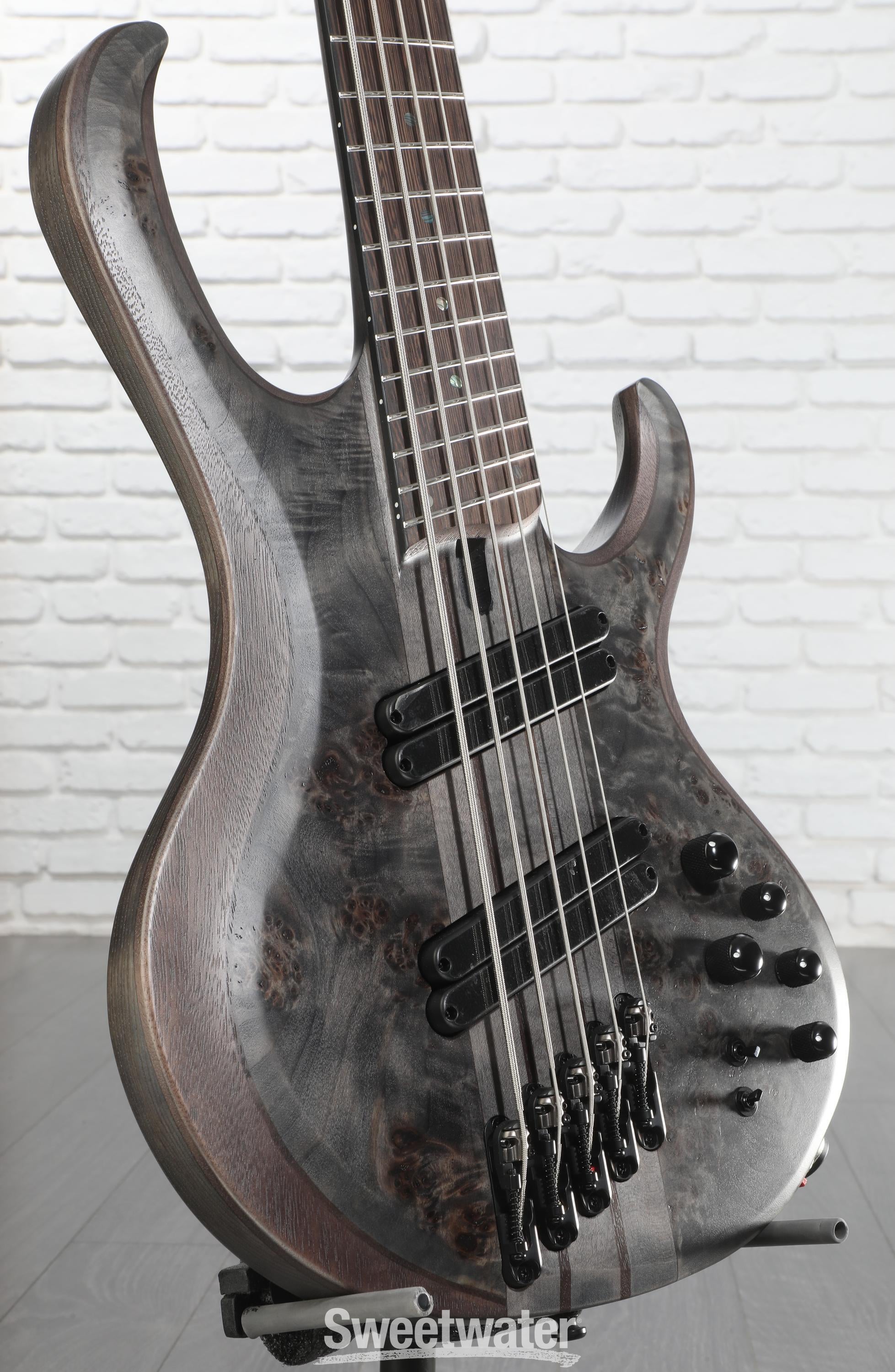 Ibanez Bass Workshop BTB805MS 5-string Bass Guitar - Transparent