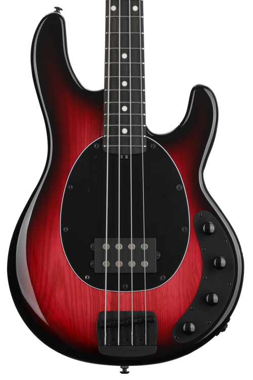 Ernie Ball Music Man StingRay Special Bass Guitar - Raspberry Burst with  Ebony Fingerboard