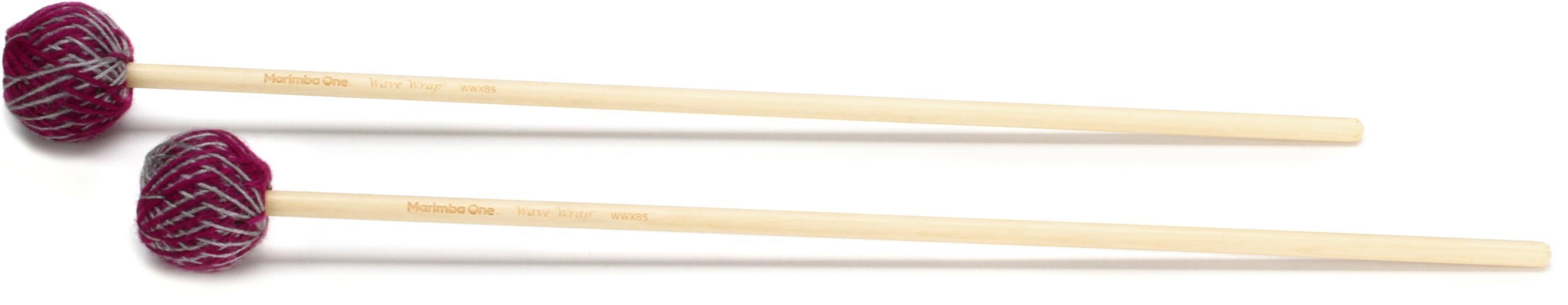 Marimba One WWXB5 Wave Wrap Birch Marimba Mallets - Soft