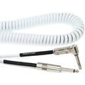 Photo of Lava Cable LCRCRWS Retro Coil Straight to Right Angle Silent Instrument Cable - 20 foot White