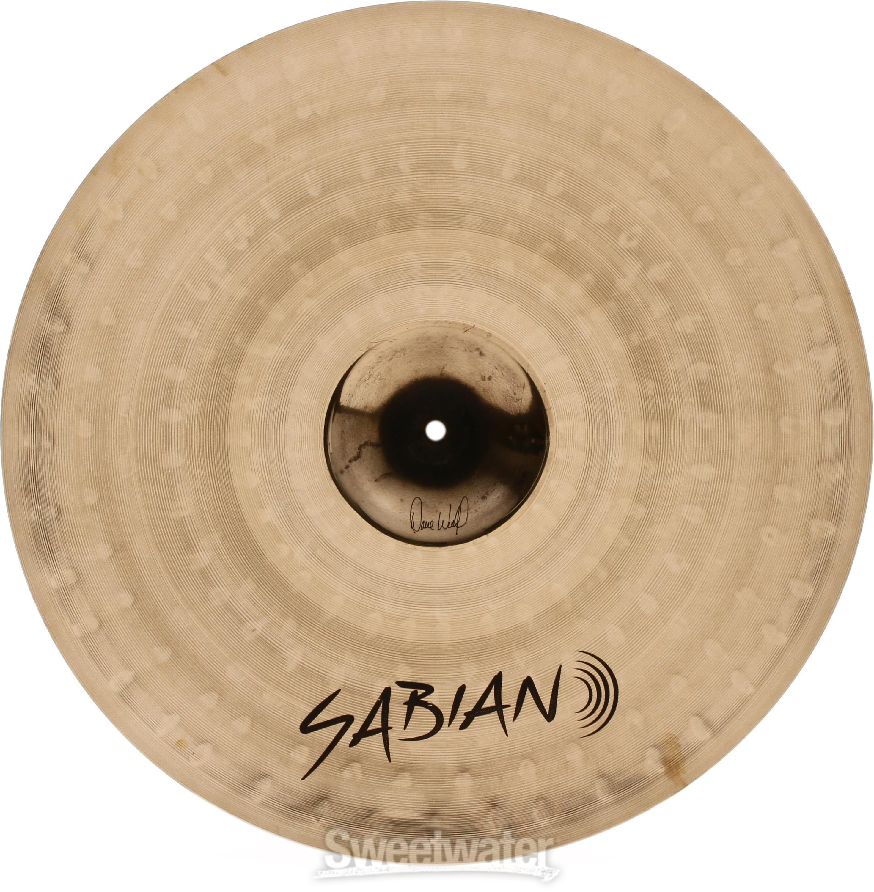 Sabian 22 inch HHX Evolution Ride Cymbal - Brilliant Finish