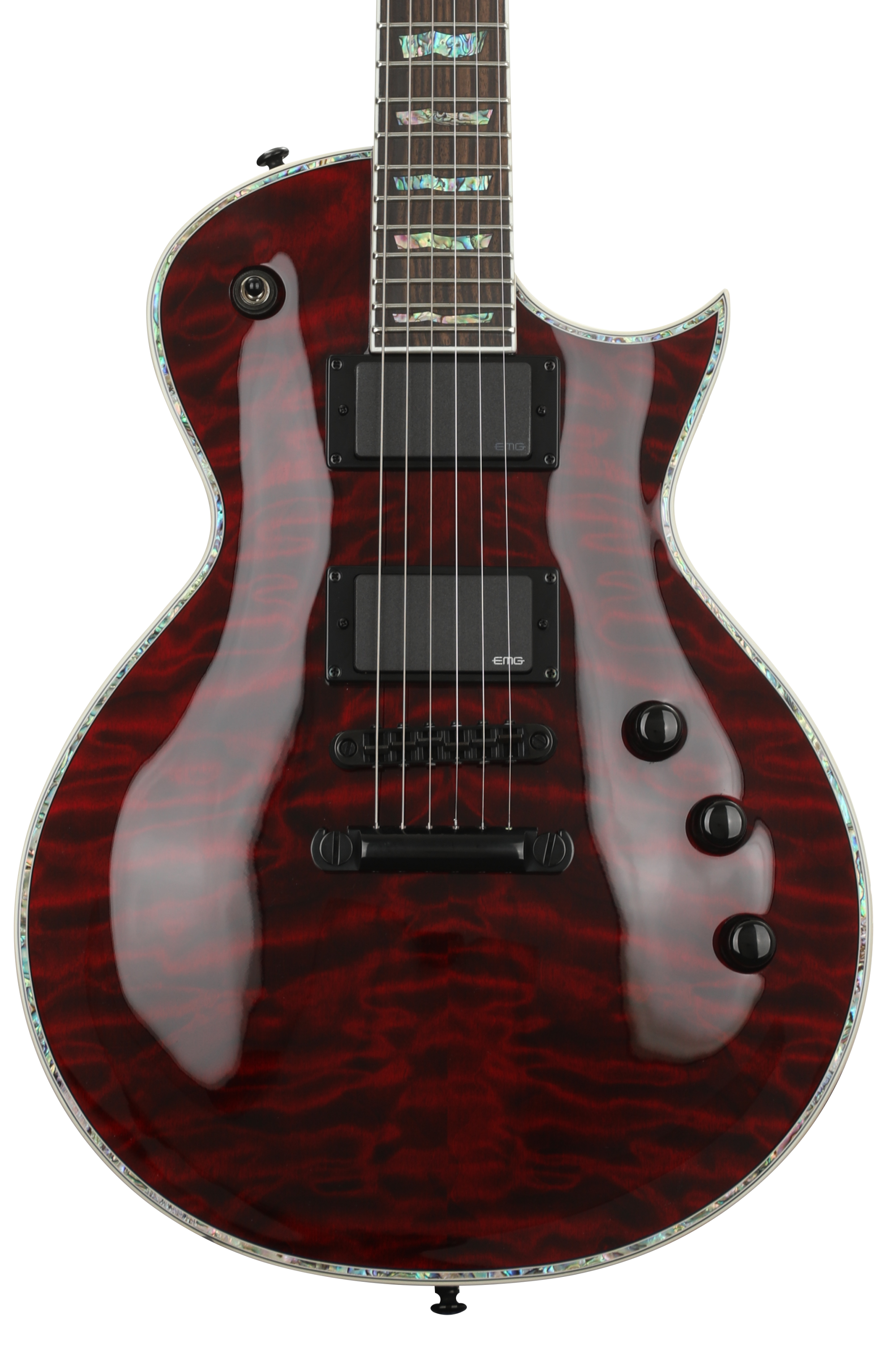 ESP LTD EC-1000 Electric Guitar - See Thru Black Cherry | Sweetwater