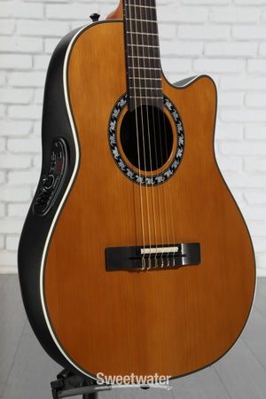 Photo of Ovation Timeless Classic Nylon Acoustic-Electric Guitar - Natural