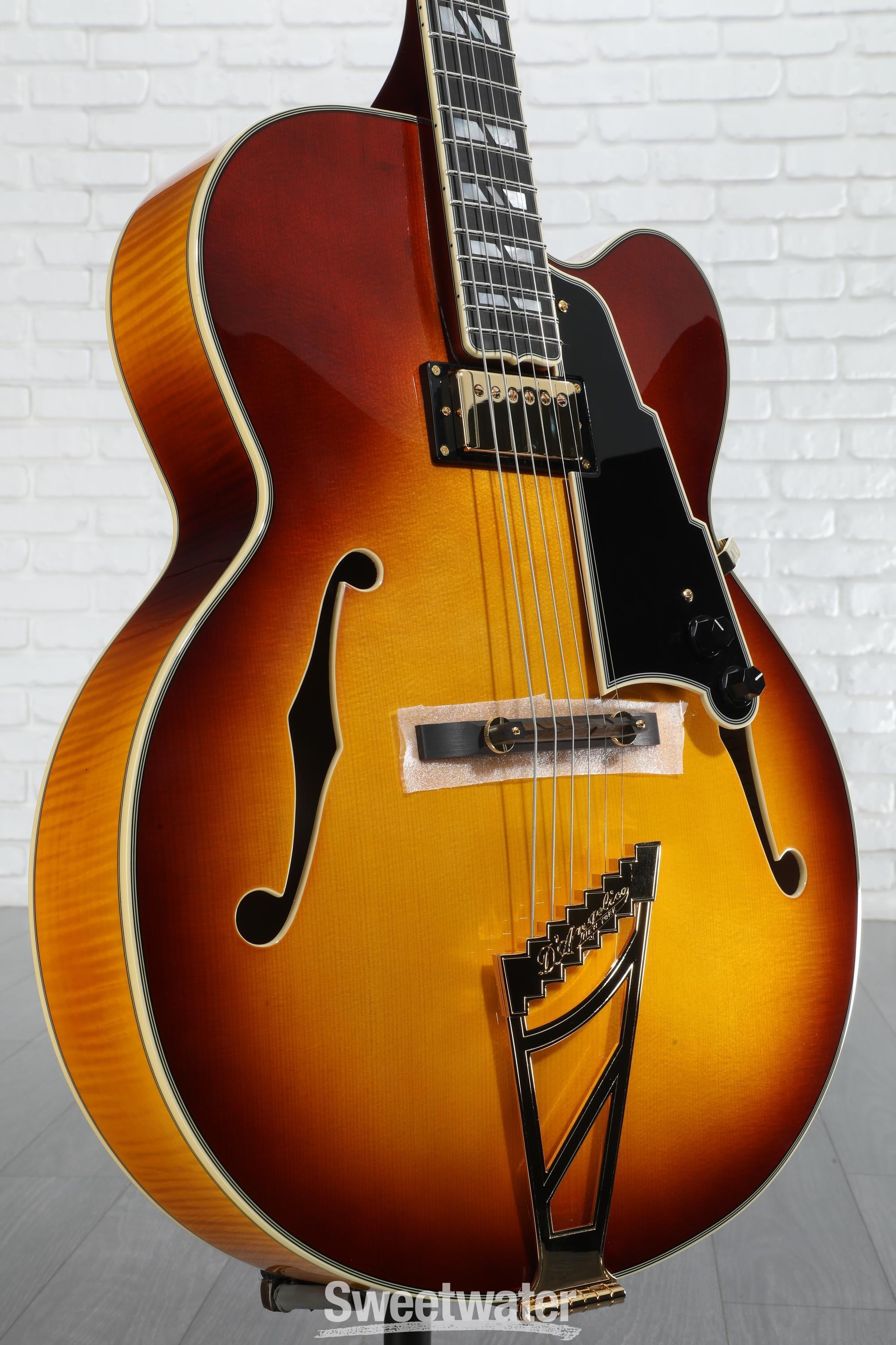 D'Angelico Excel EXL-1 Hollowbody Electric Guitar - Dark
