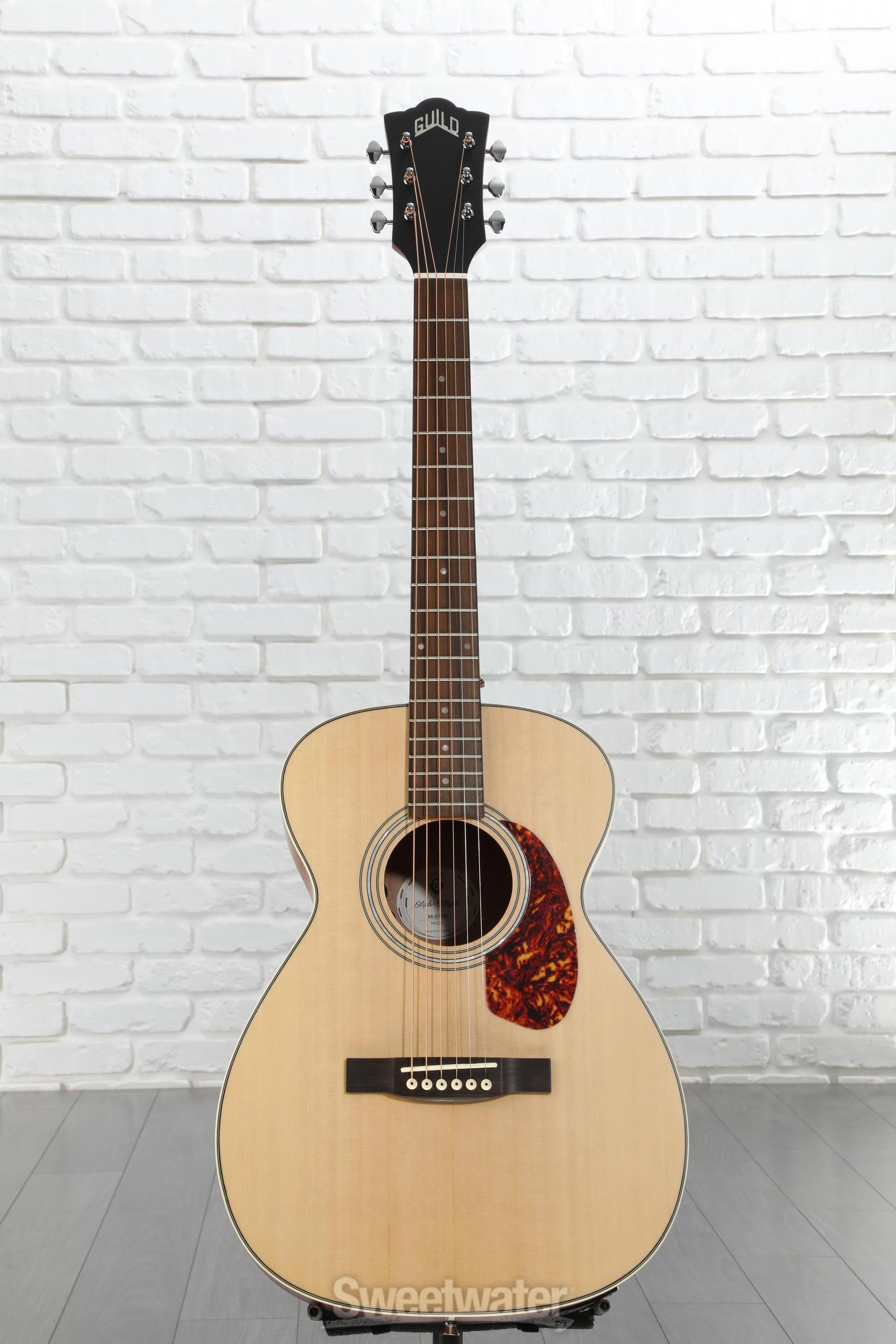 Guild M-240E Westerly Concert Acoustic-Electric Guitar - Natural