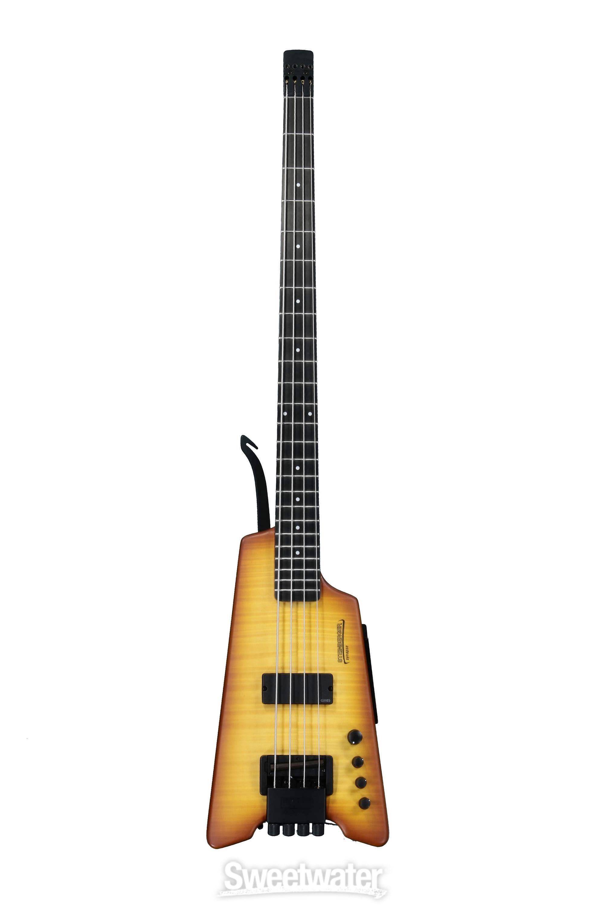 Steinberger XS-1FPA Custom - Transparent Amber