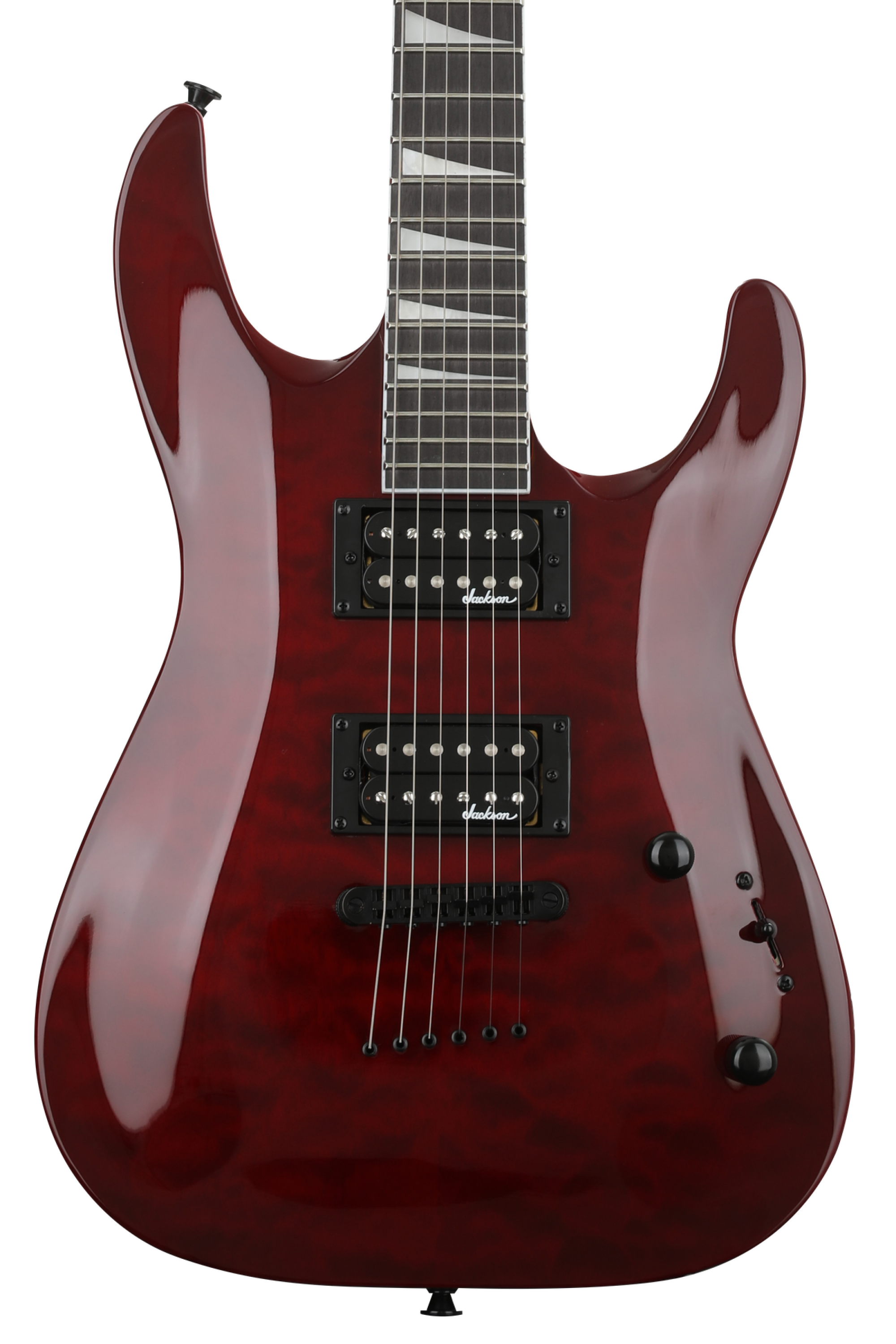 Jackson Dinky Arch Top JS32TQ DKA - Transparent Red | Sweetwater