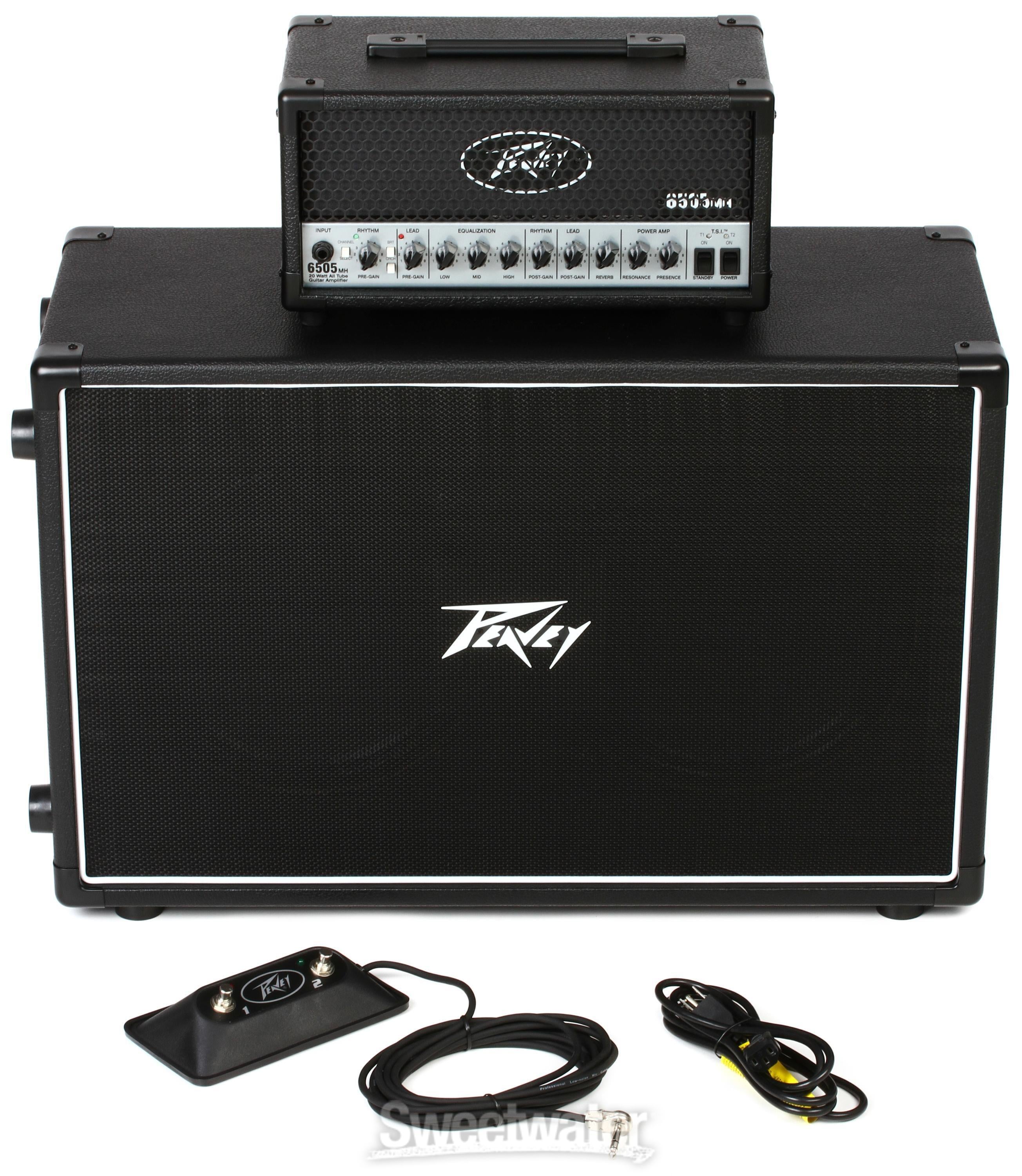 Peavey 6505 212 Mini Stack 20-watt Tube Head with 2x12