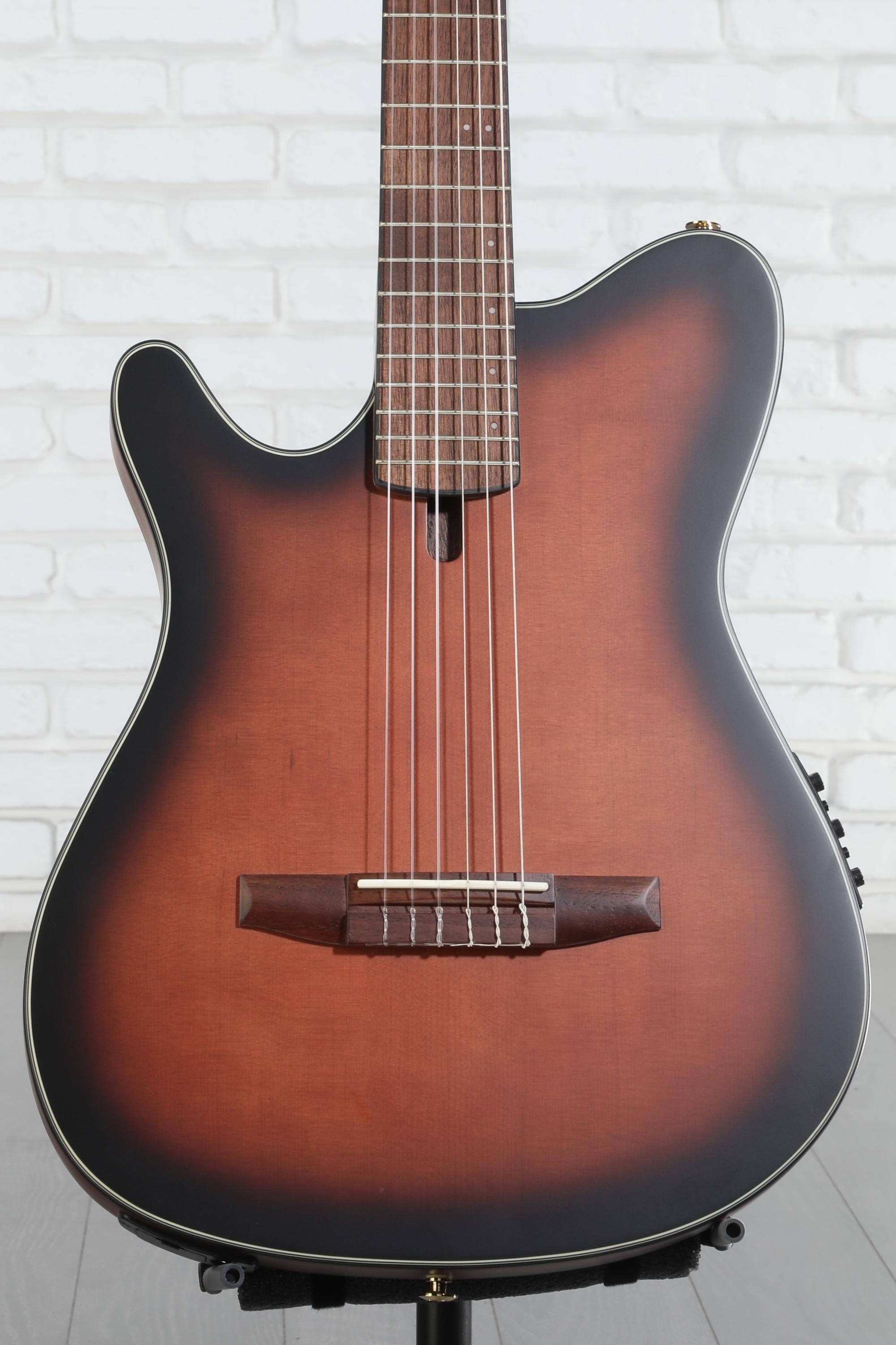 Ibanez レフティ FRH10n Ibanez FRH10N Thinline Left-handed Nylon Acoustic-electric Guitar