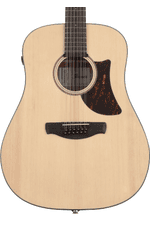 Photo of Ibanez AAD1012EOPN Advanced 12-string Acoustic-electric Guitar - Open Pore Natural