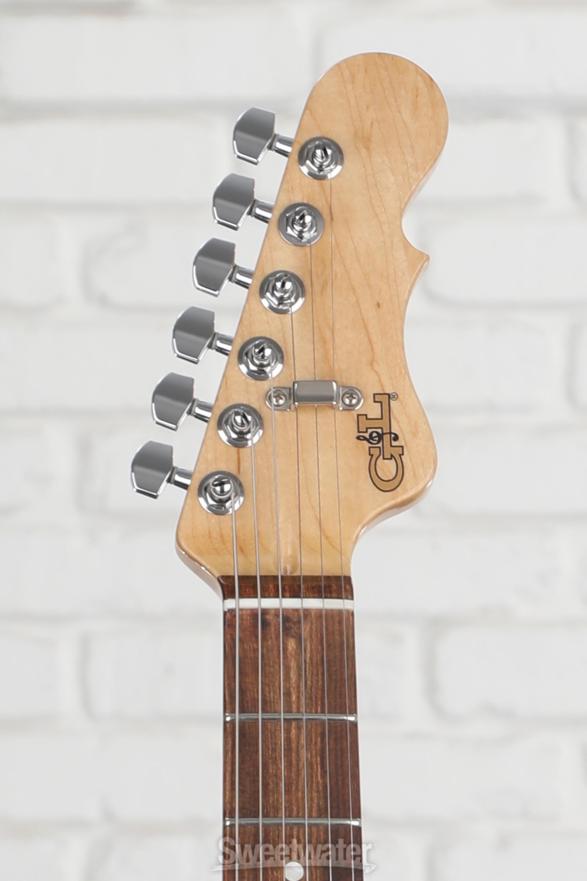 G&L CLF Research Doheny V12 Electric Guitar Alpine White Sweetwater