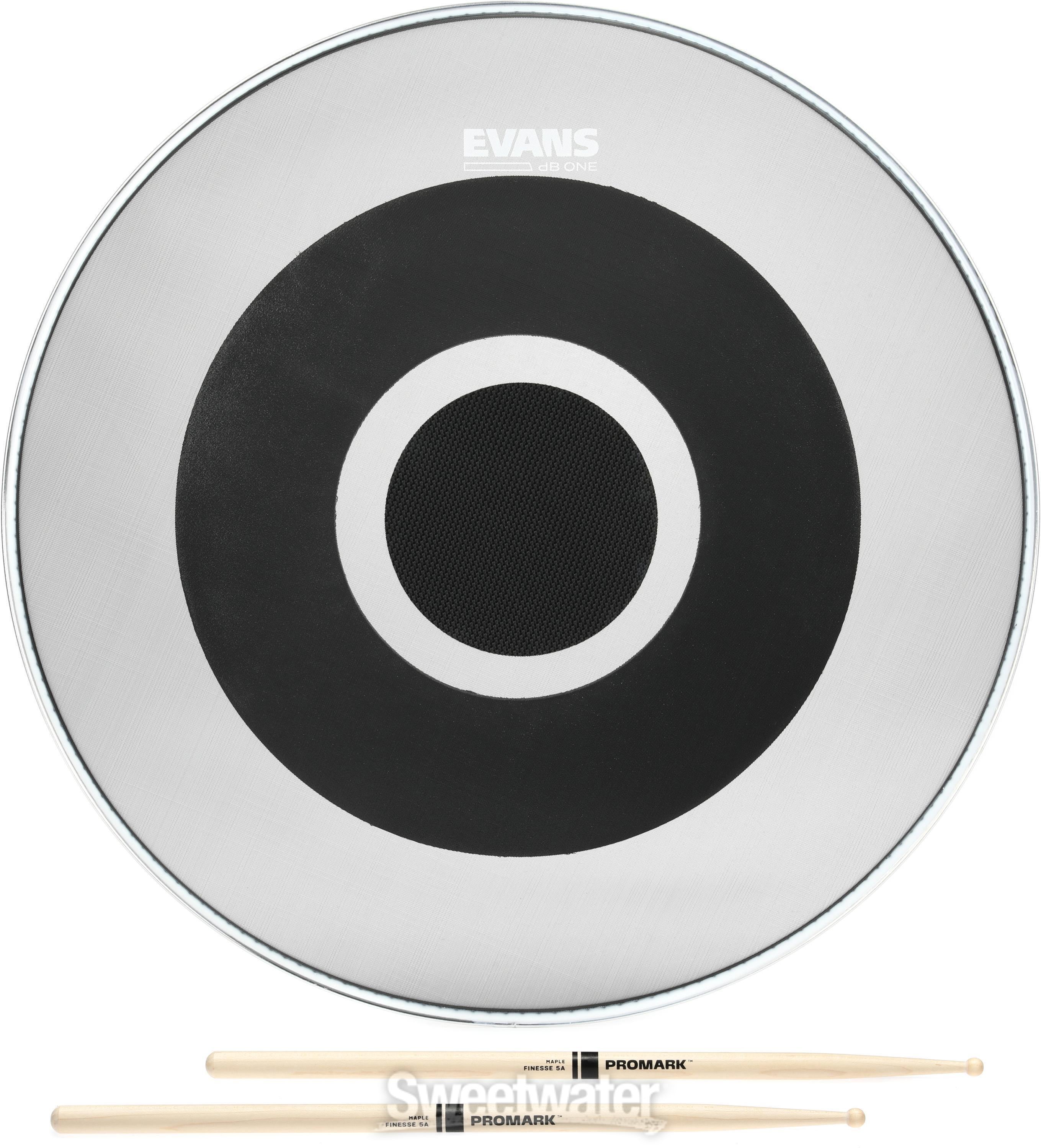 Evans dB One Low Volume Cymbal and Drumhead Set | Sweetwater