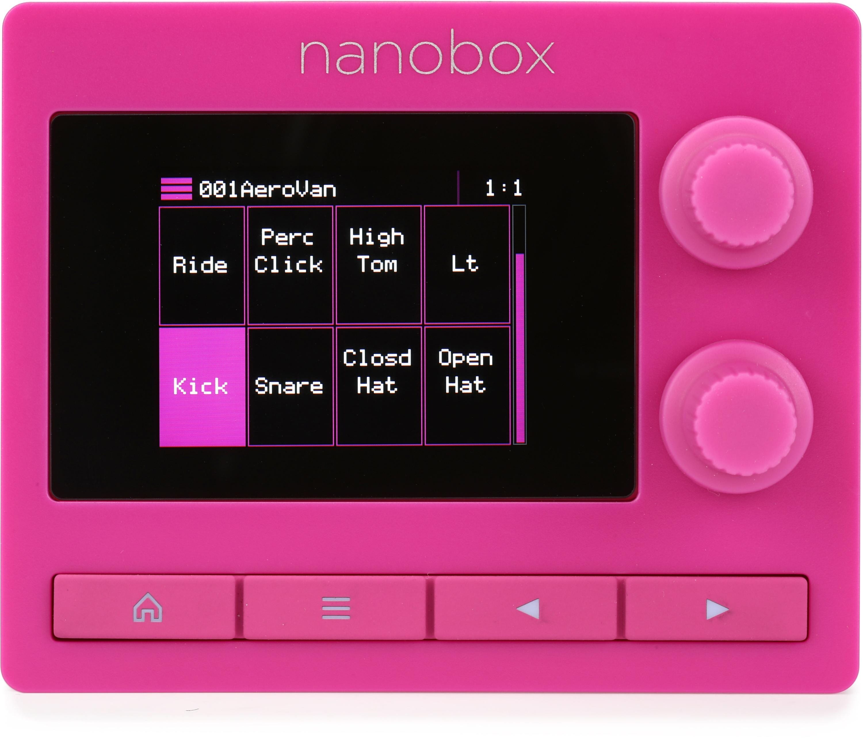 1010music Nanobox Razzmatazz Drum Synthesizer Sweetwater