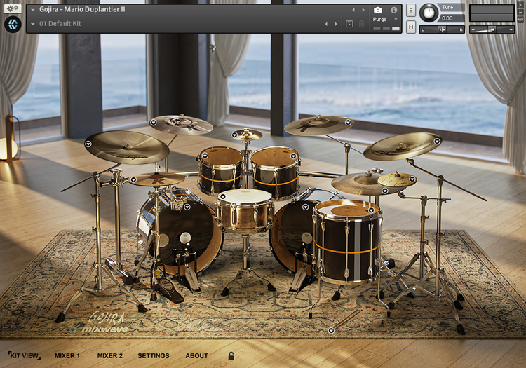 MixWave Gojira - Mario Duplantier II Drum Library | Sweetwater