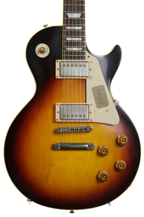 Gibson Custom 1958 Les Paul Plaintop Reissue VOS - Faded Tobacco