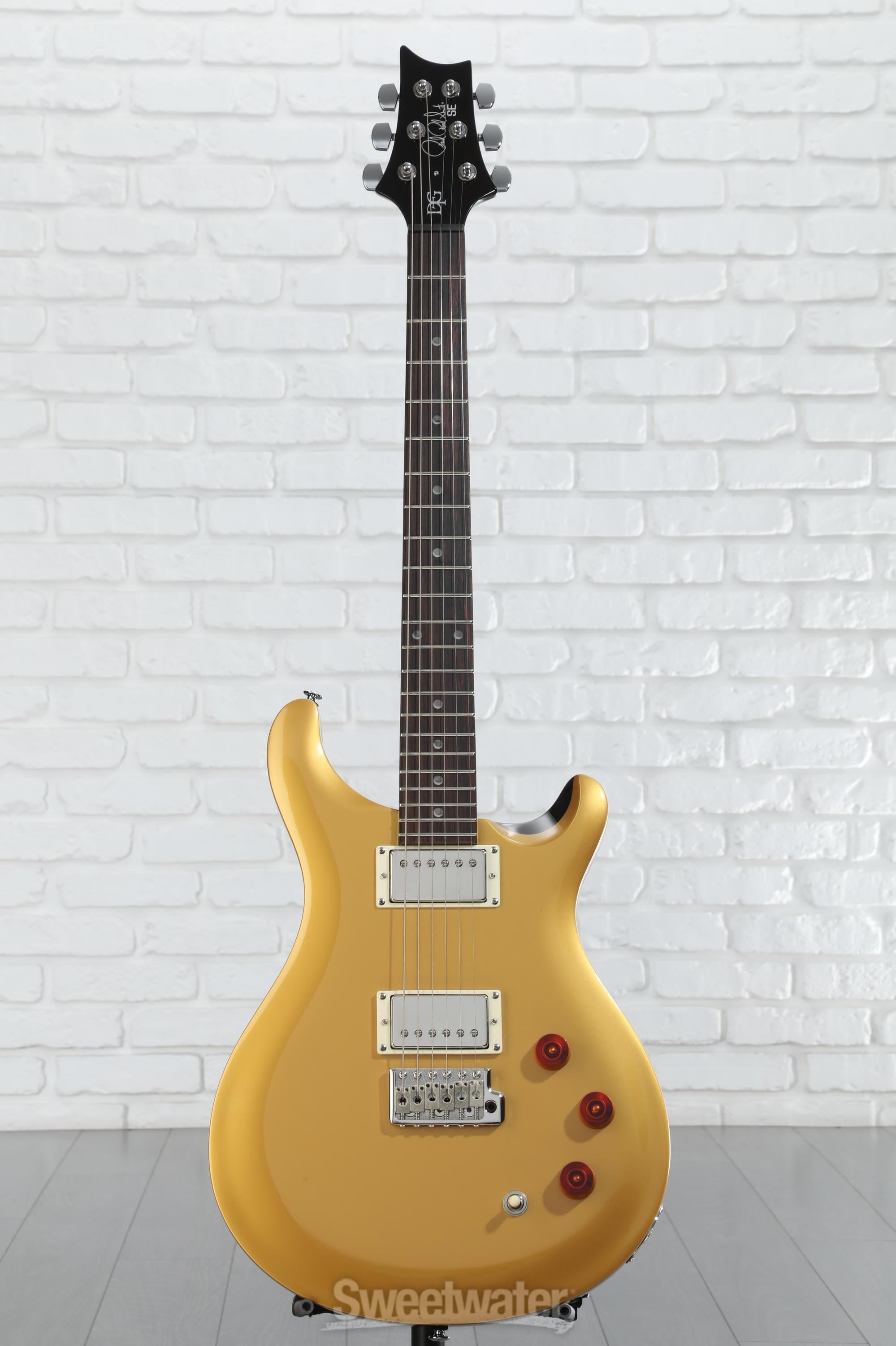 PRS SE DGT David Grissom Solidbody Electric Guitar - Gold