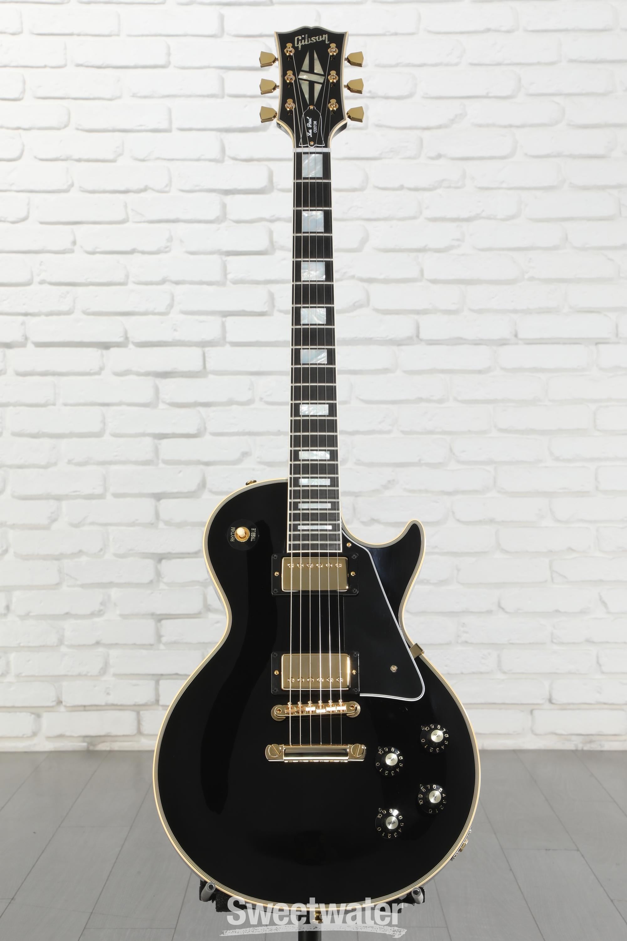 Gibson Custom 1968 Les Paul Custom Reissue Electric Guitar - Ebony