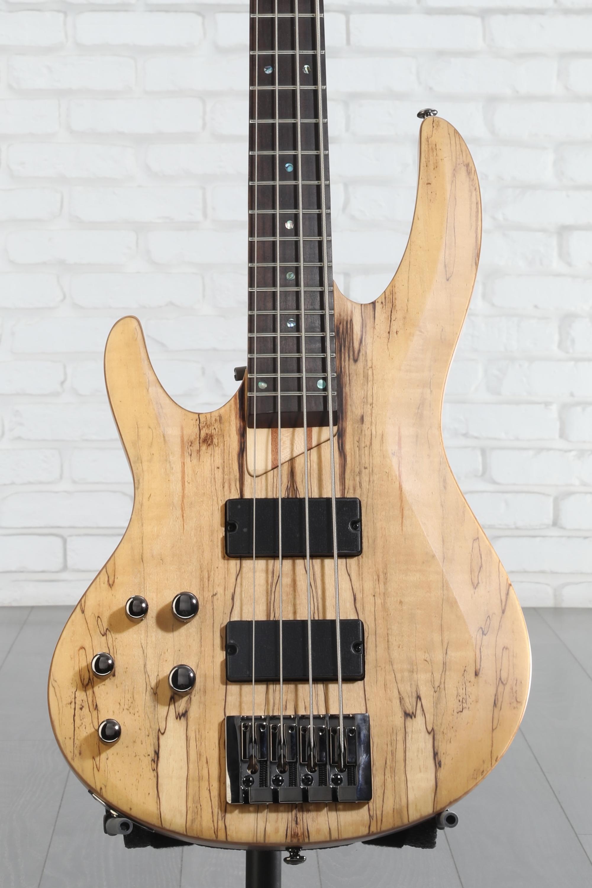 ESP LTD B-204SM Left-handed Bass Guitar - Natural Satin | Sweetwater
