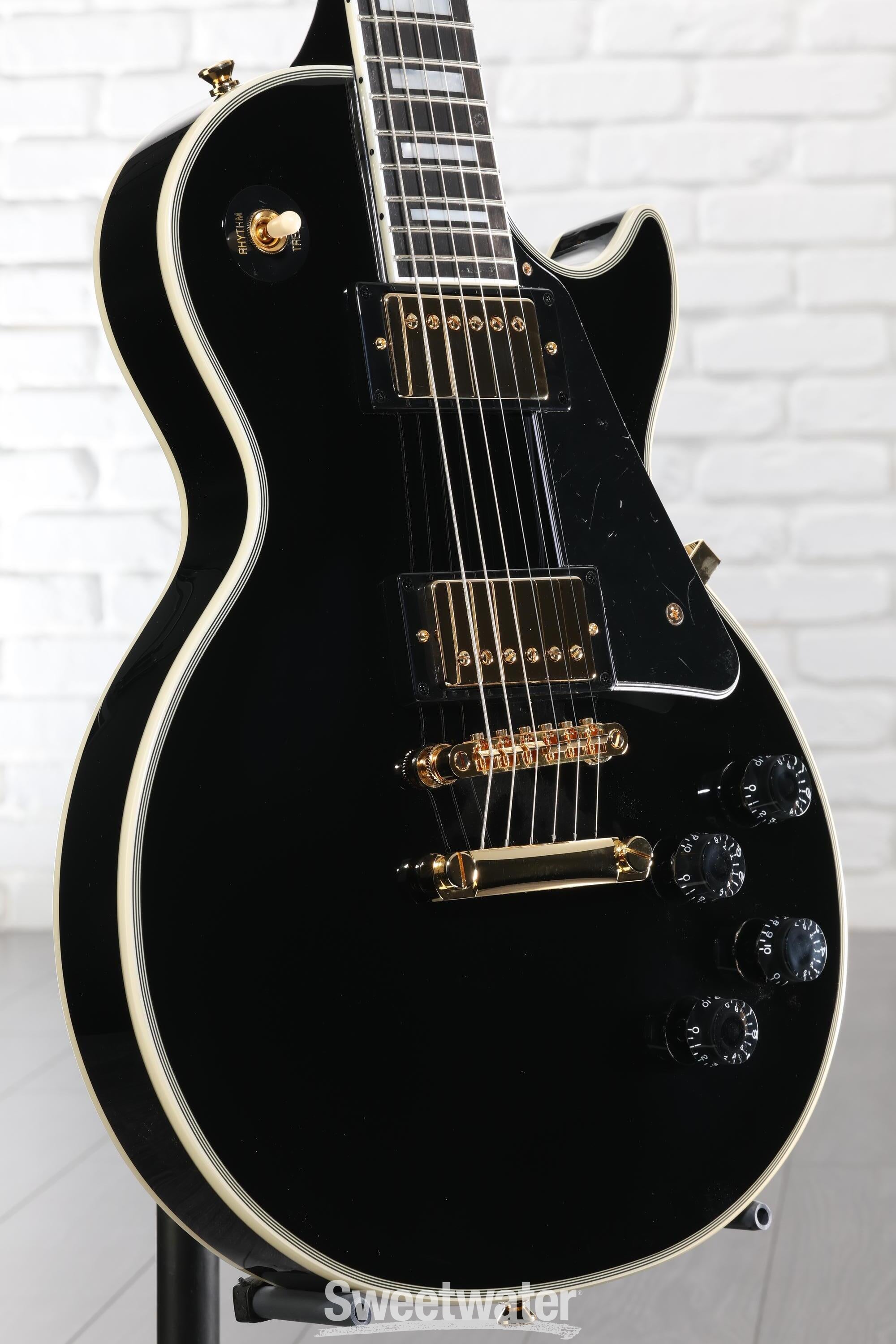Epiphone Inspired by Gibson Custom Les Paul Custom Electric Guitar