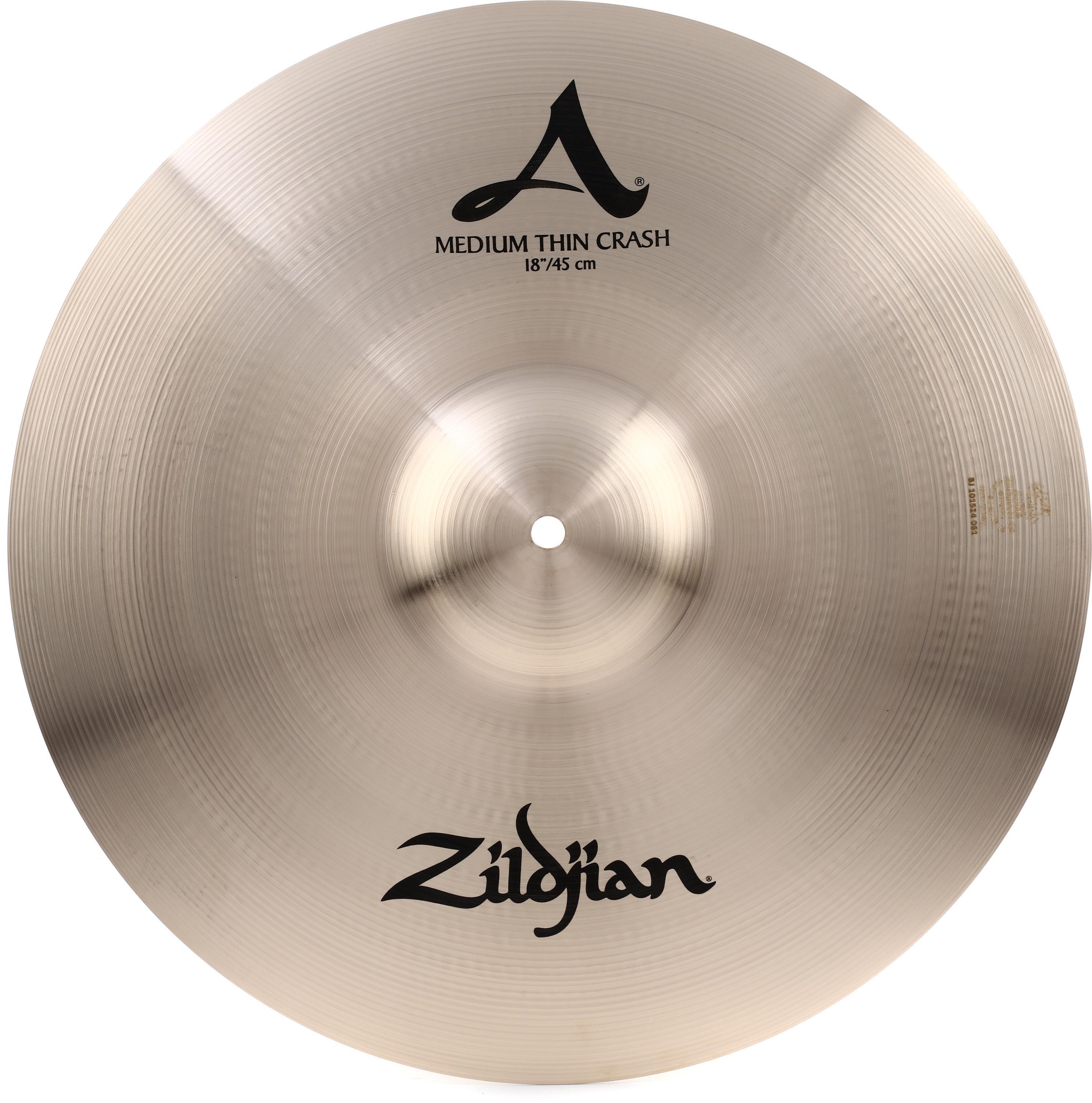 Zildjian medium thin crash 18