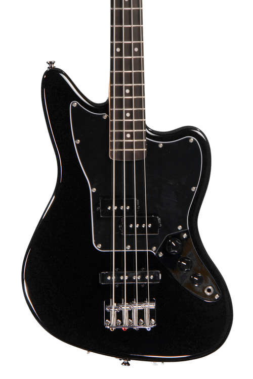 Squier Vintage Modified Jaguar Bass Special SS - Black | Sweetwater