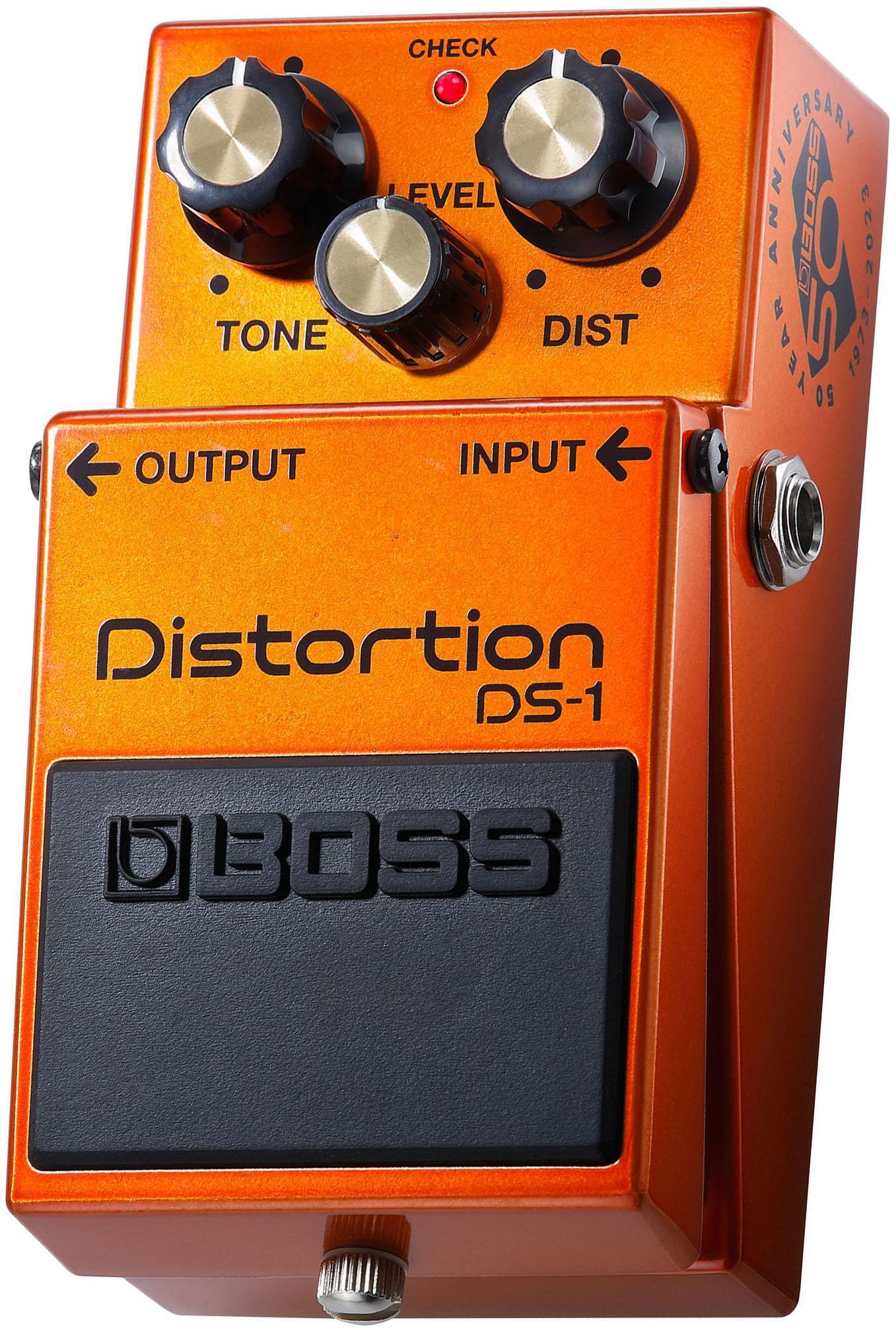 Boss Limited-edition 50th-anniversary DS-1 Distortion Pedal