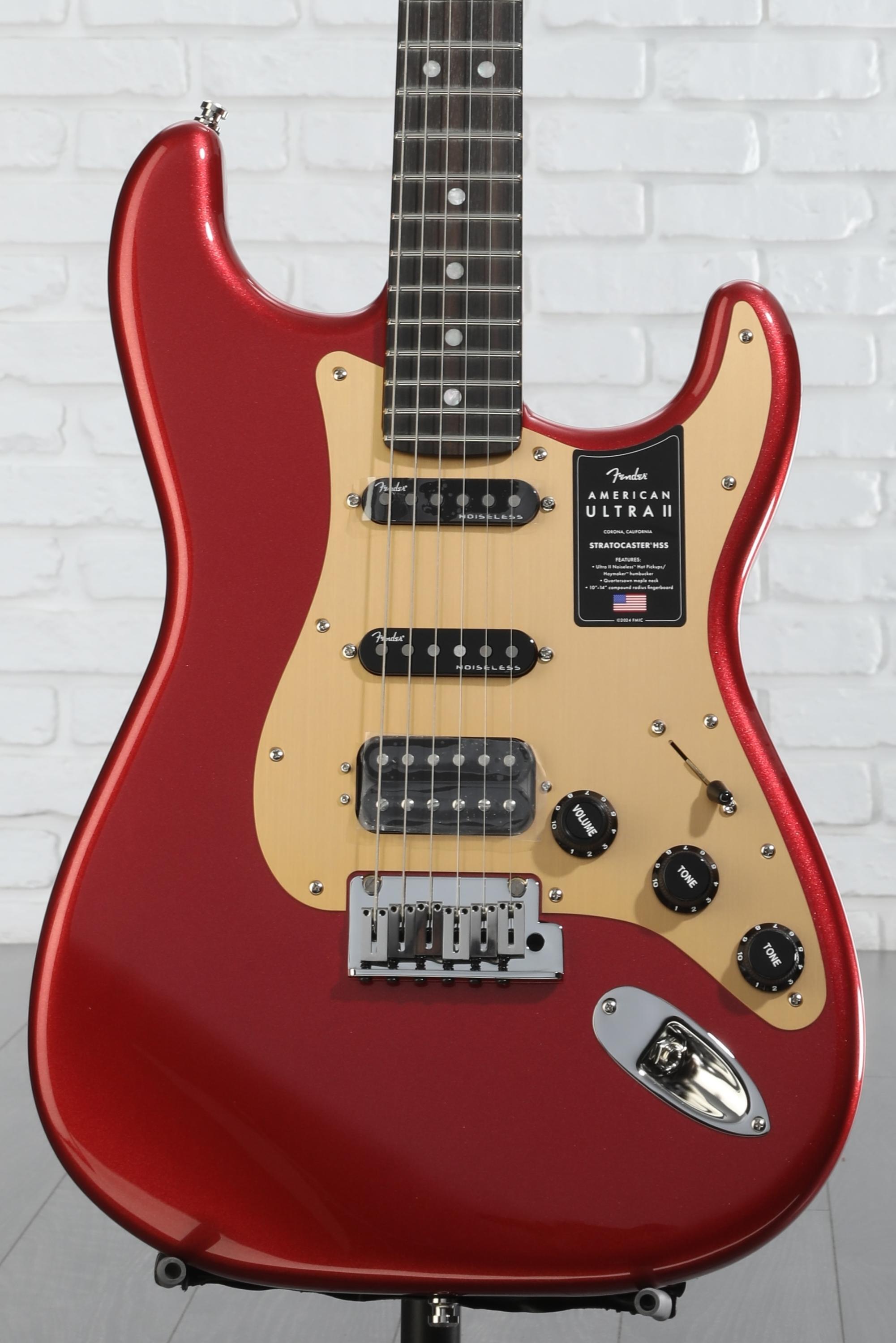 フェンダー American Ultra Stratocaster HSS Fender American Ultra II Stratocaster HSS Electric Guitar