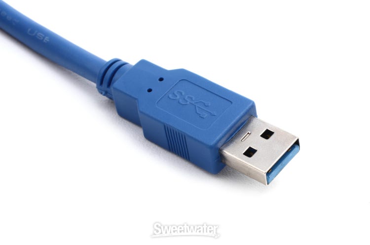 HOSA USB303AC USB 3 CABLE TYPE A TO MICRO-B - 3FT - SUITS ROLAND BOUTIQUE  MODAL SKULPT SE CRAFTSYNTH Rockshop
