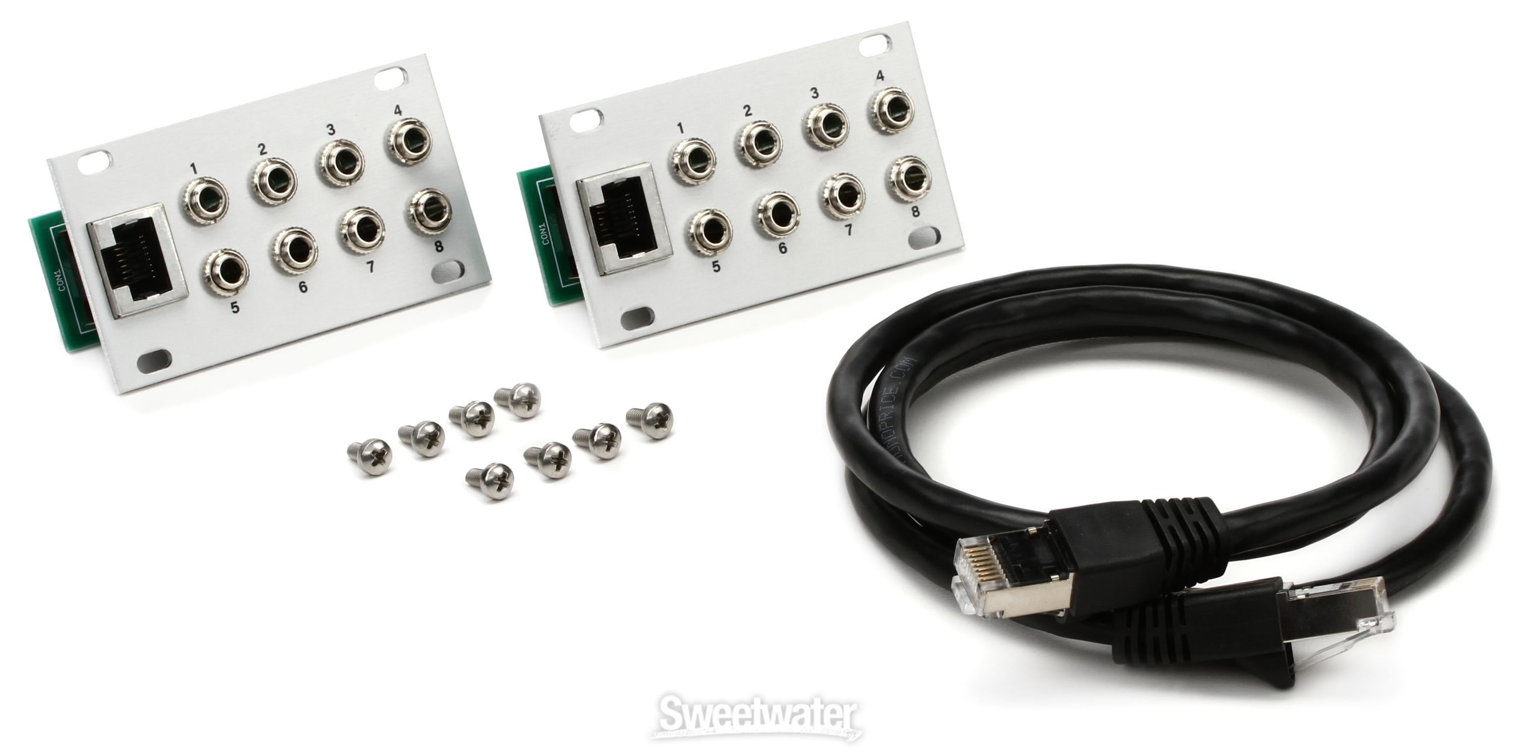 Intellijel Octalink-1U Pair of Modules with cable | Sweetwater